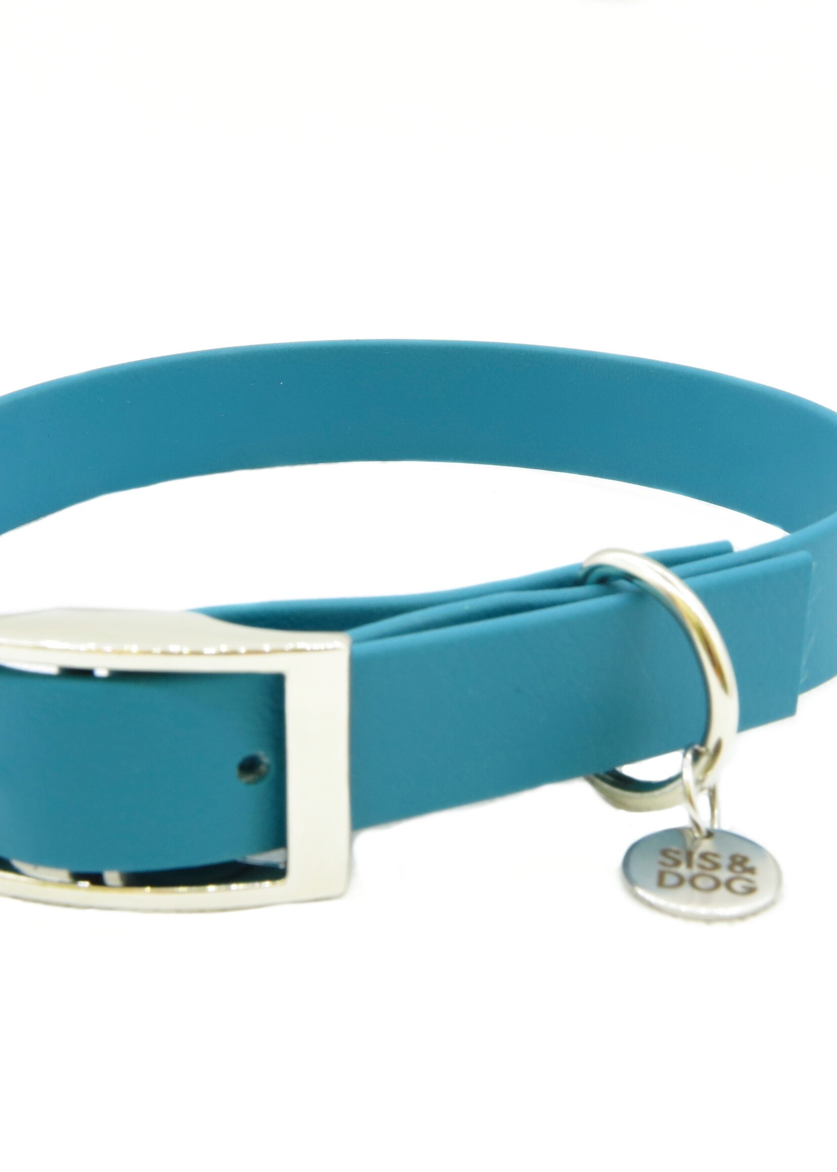 Biothane honden halsband Blue