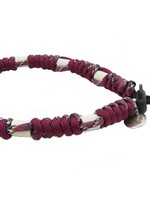 Burgundy rond (XS /S/M/XL)