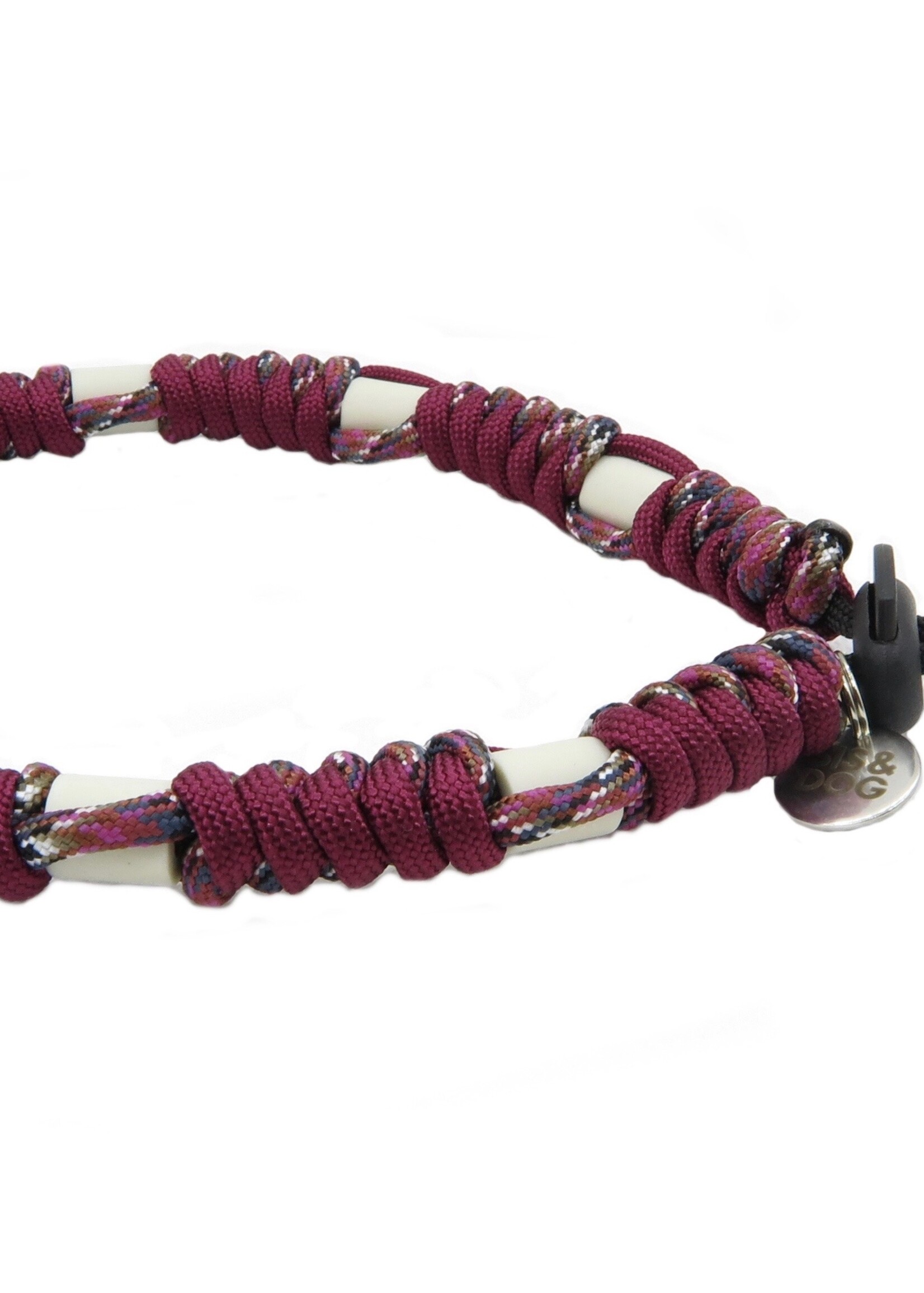 Tekenbandje Burgundy round