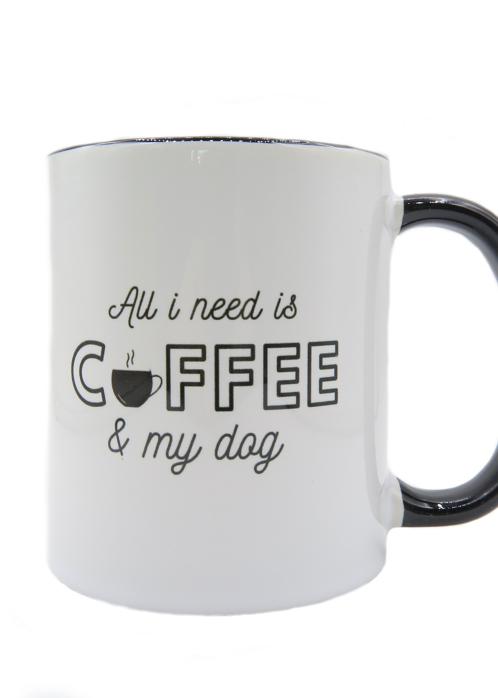 Dog & Coffee mok