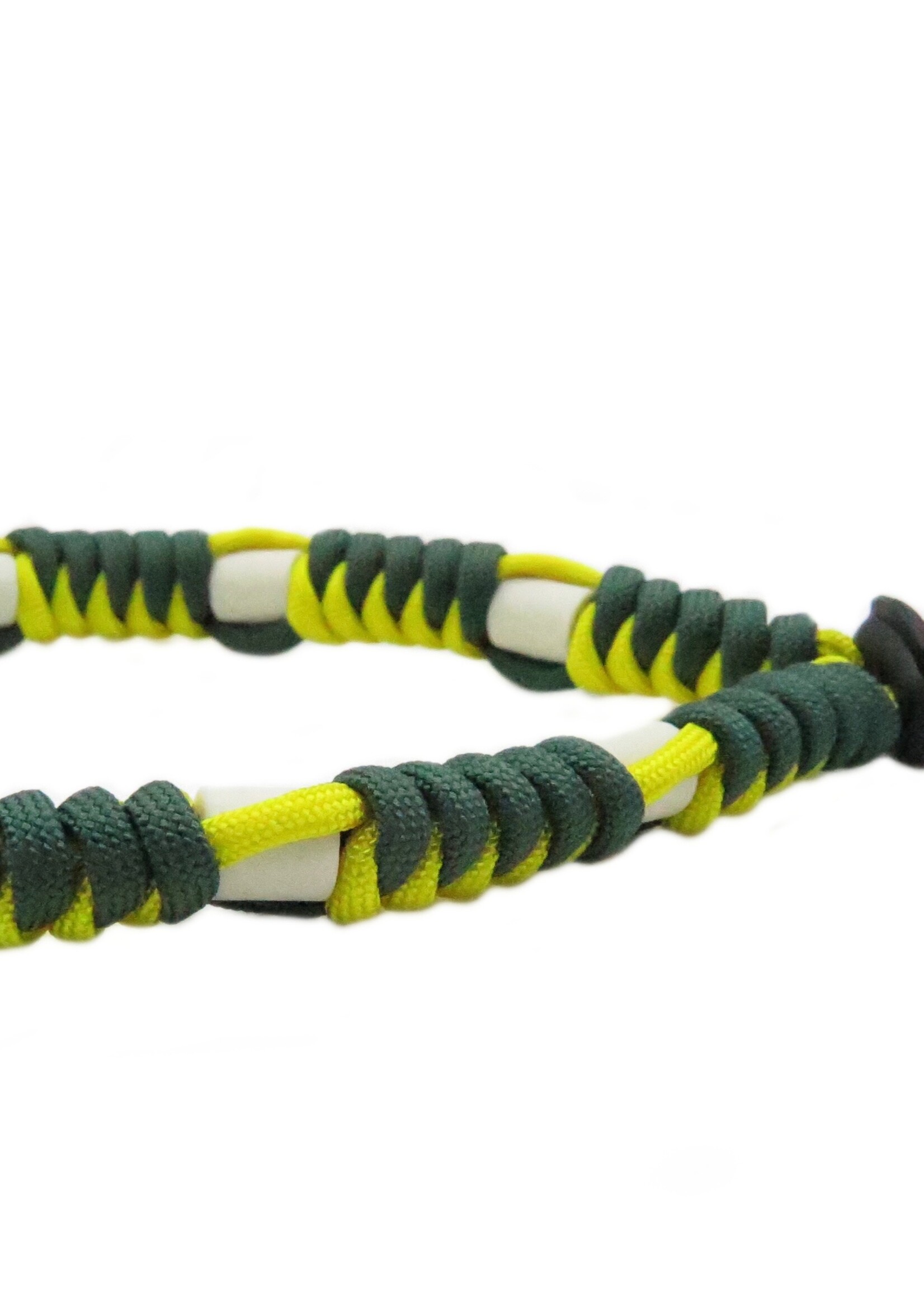 Peacock round dog anti tick collar