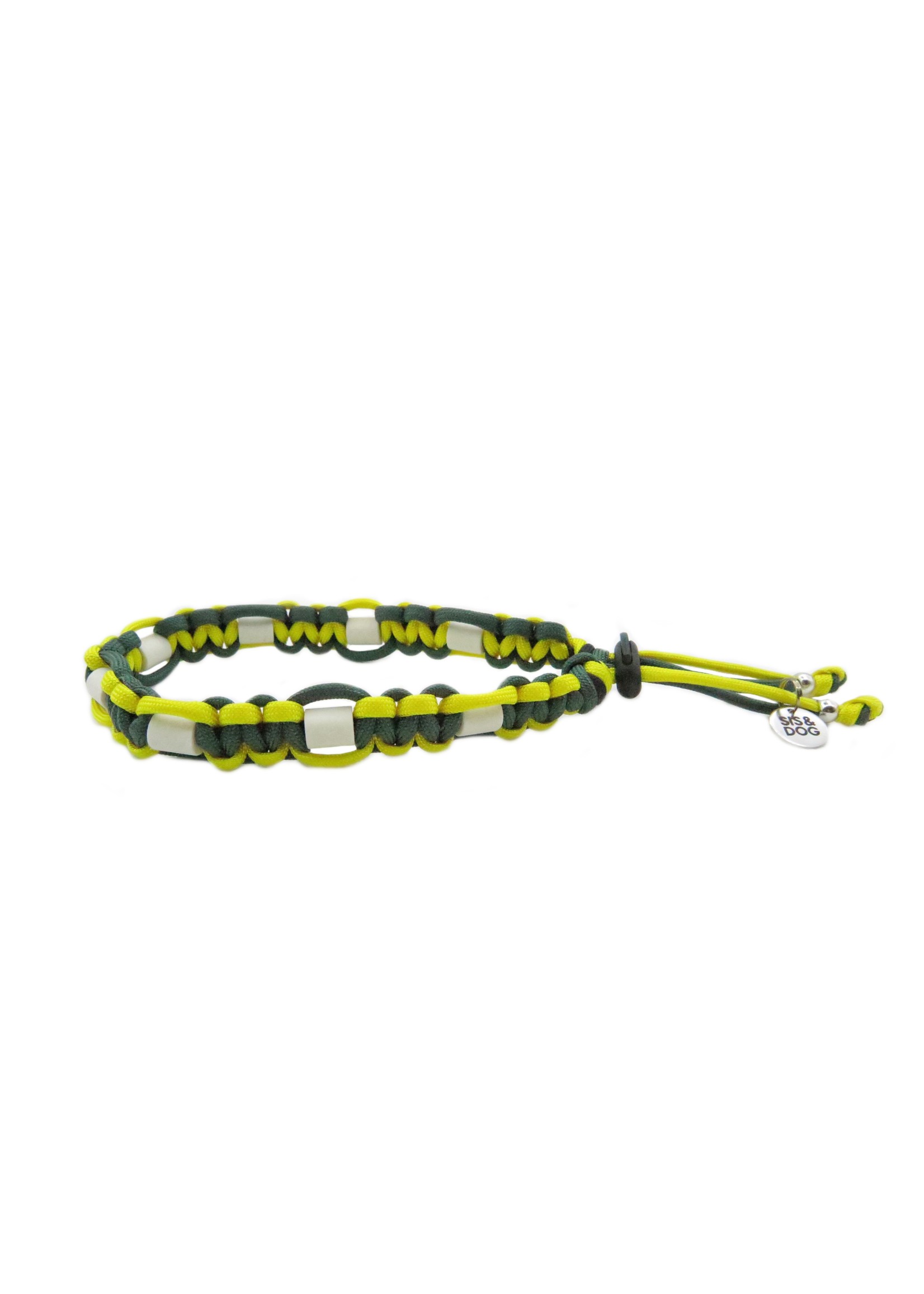 Peacock flat dog anti tick collar