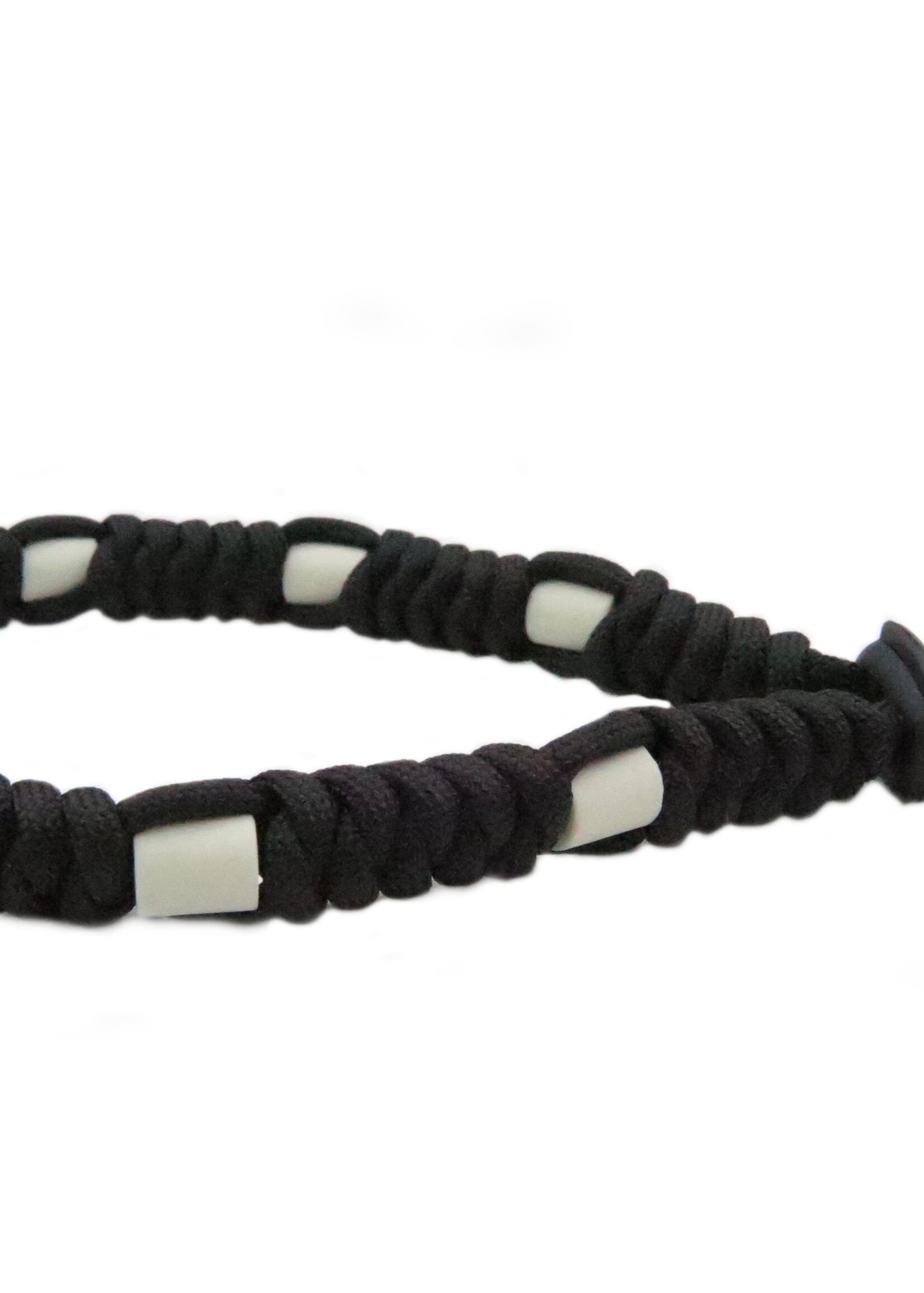 Black on black ronde honden tekenband