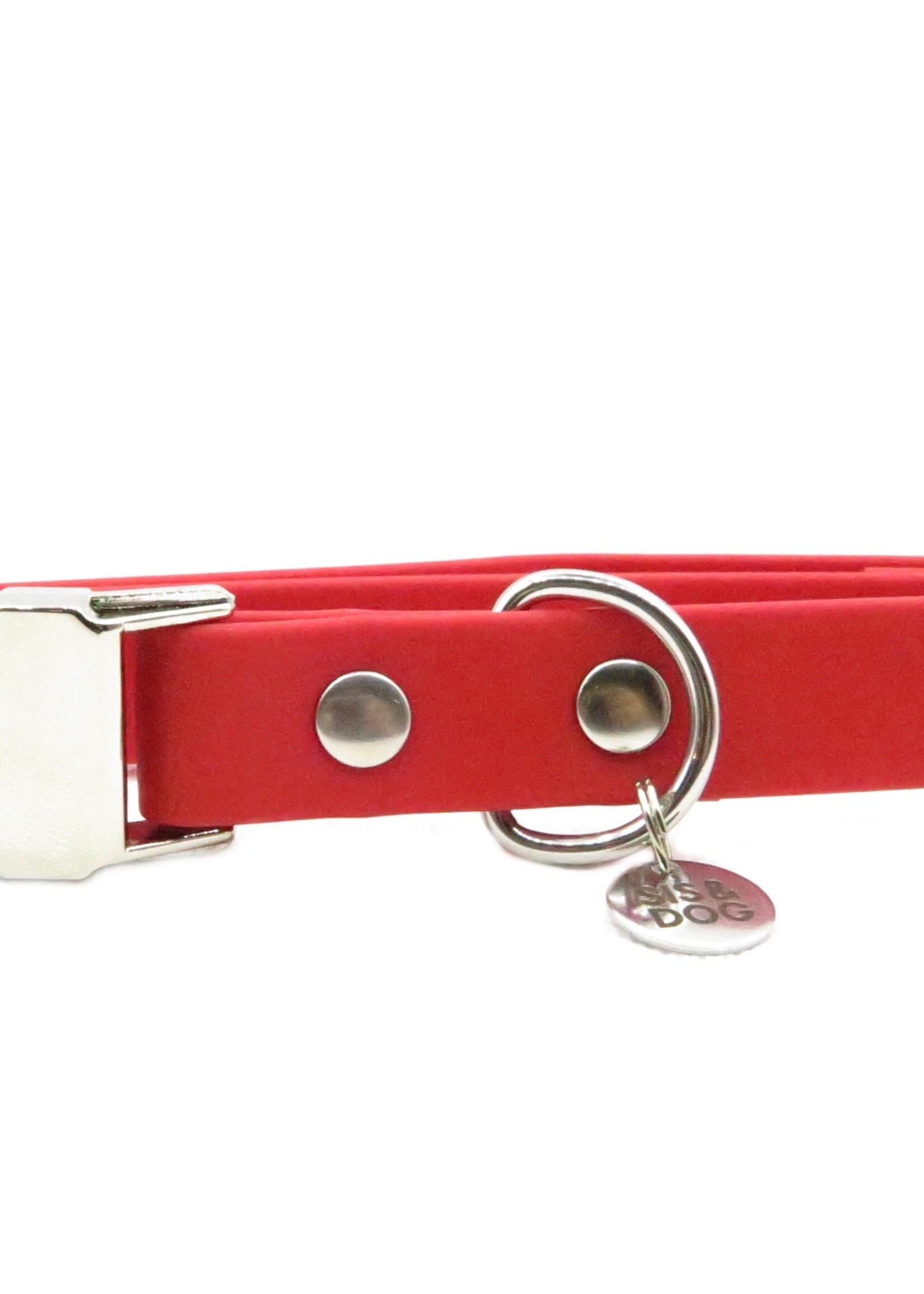 Adjustable red collar