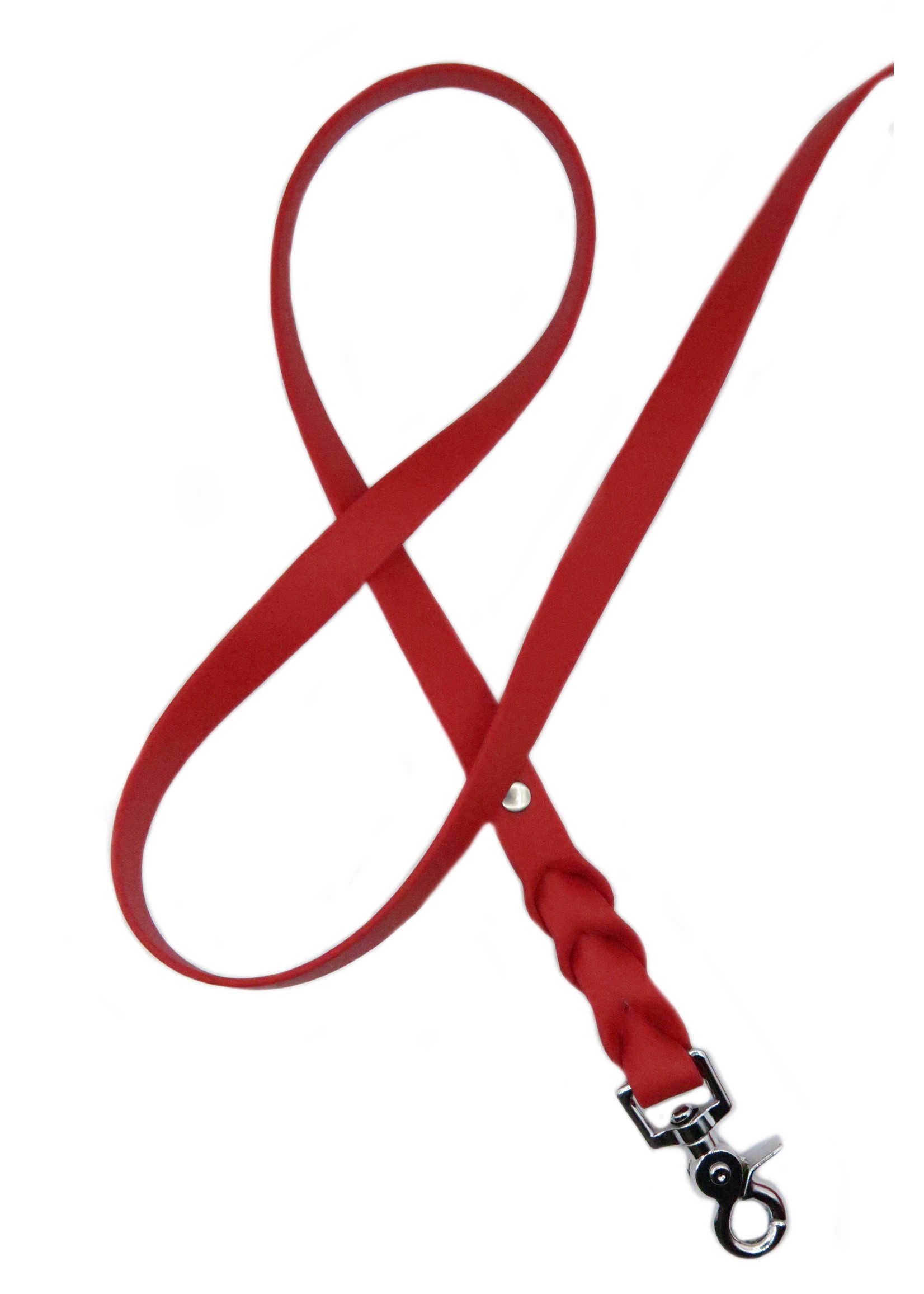Leash red wide 160cm