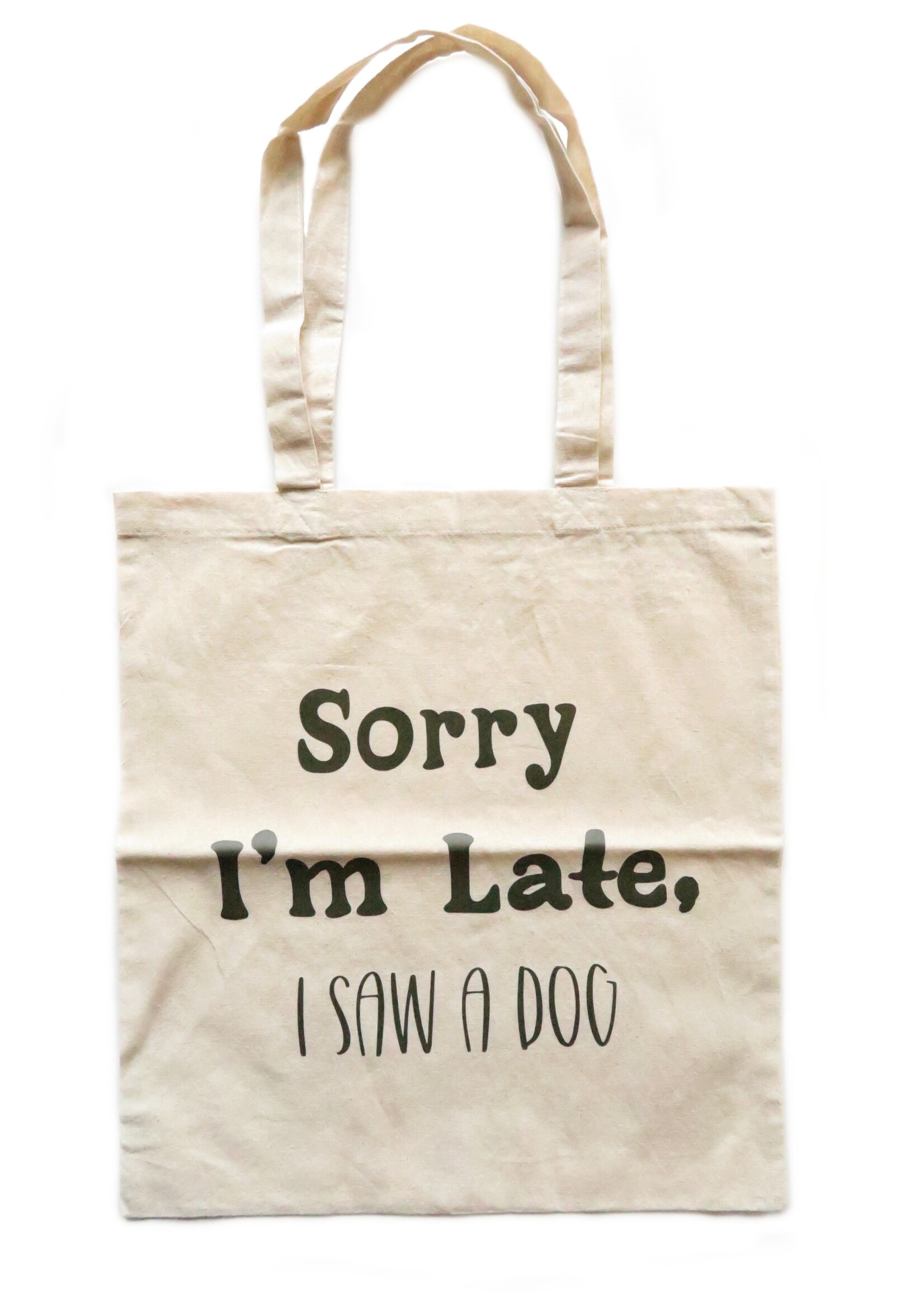 Sorry i'm late, i saw a dog tas