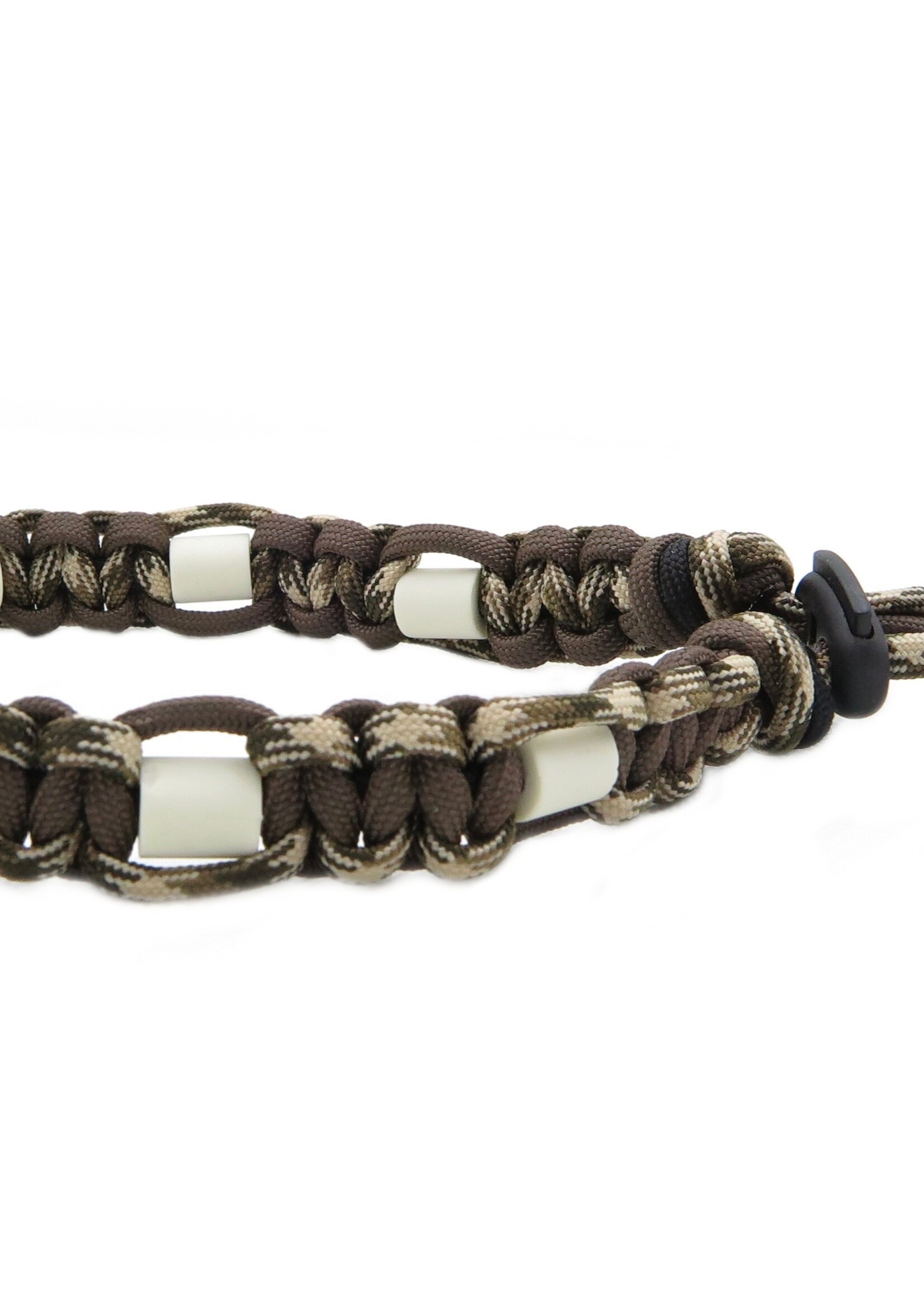 Natural brown flat dog anti tick collar