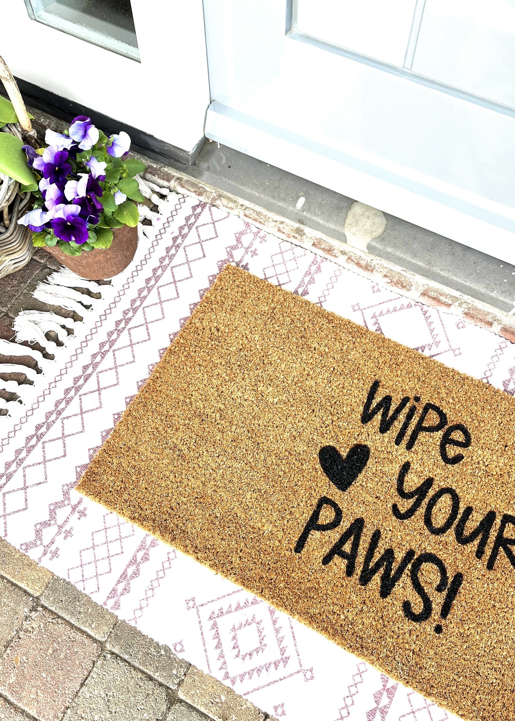 Wipe your paws doormat
