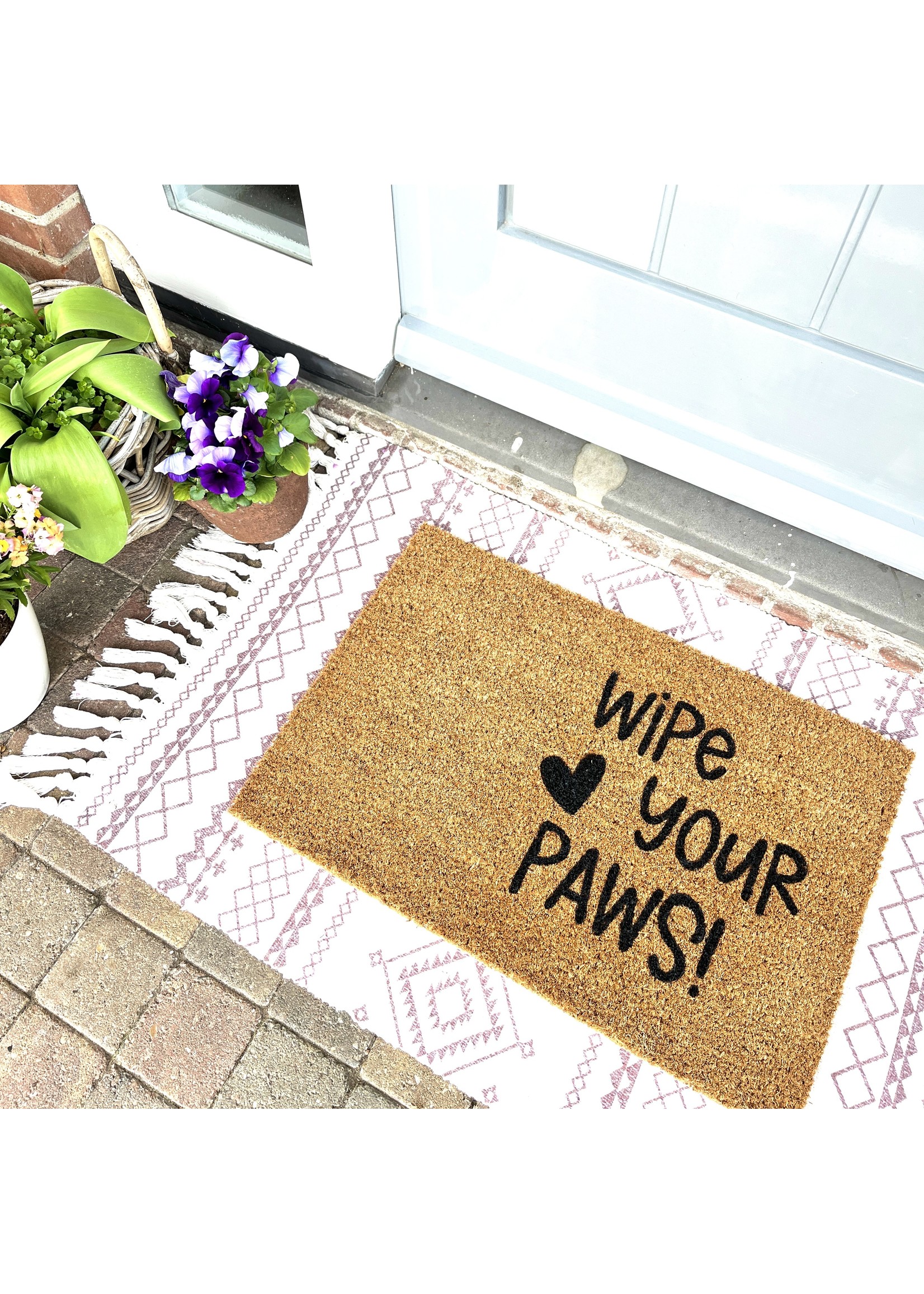 Wipe your paws doormat