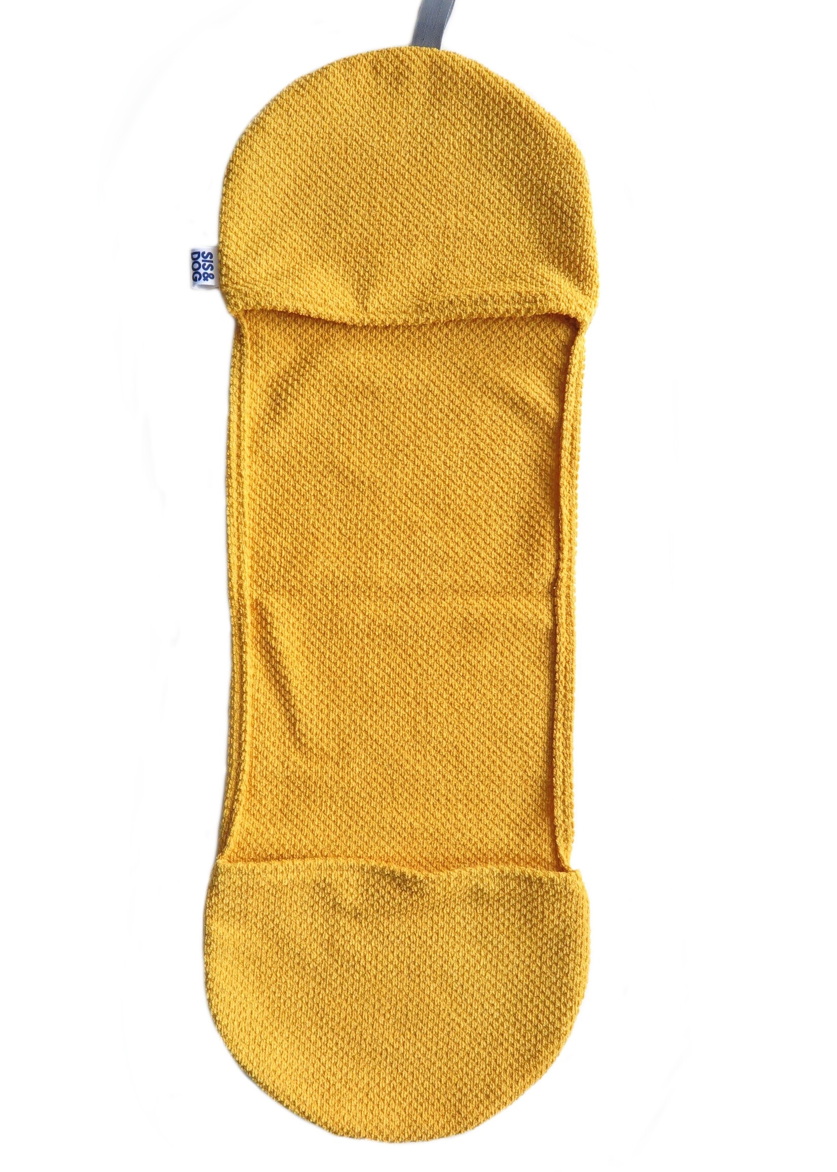 Dog towel yellow