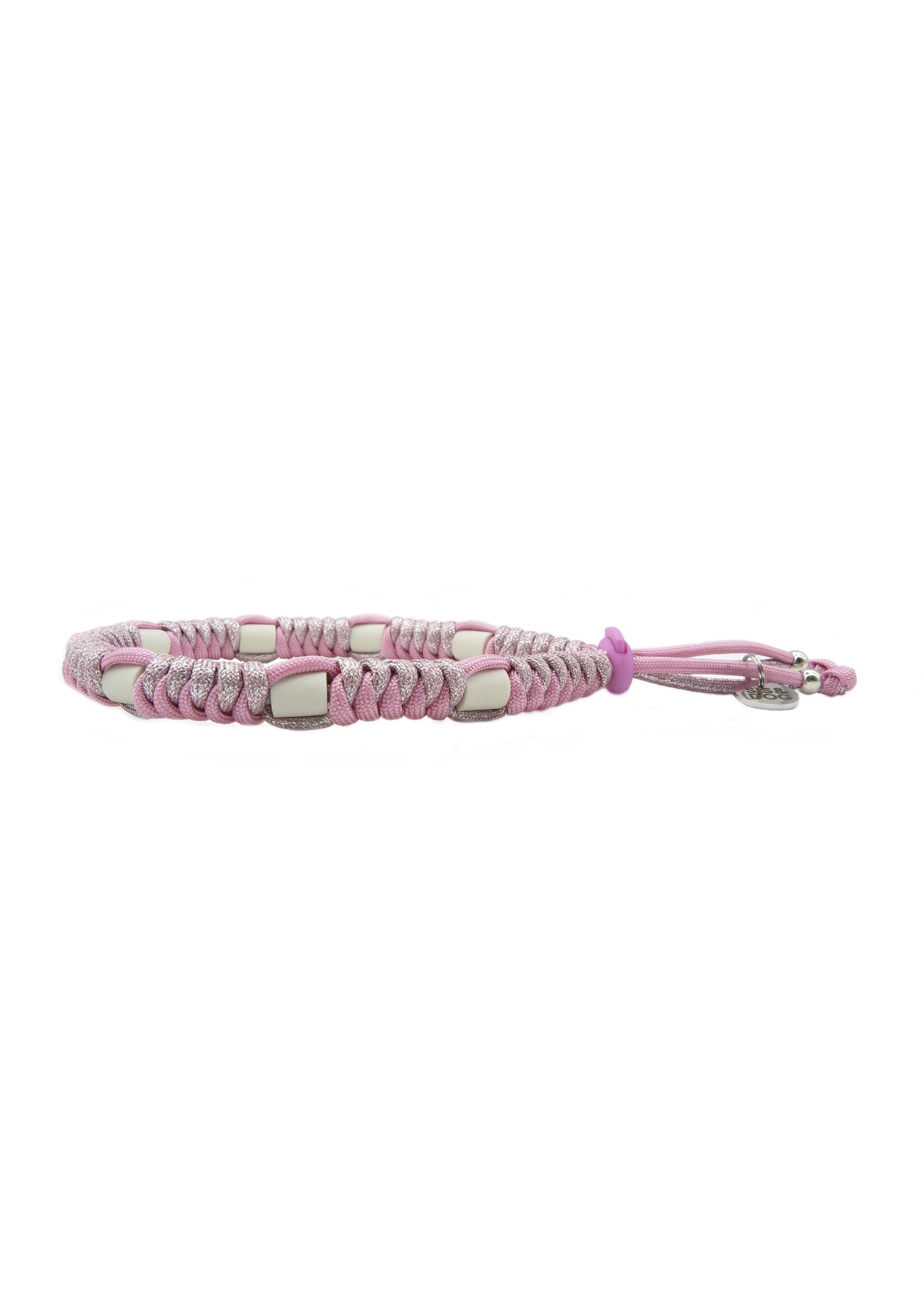Flamingo round dog anti tick collar