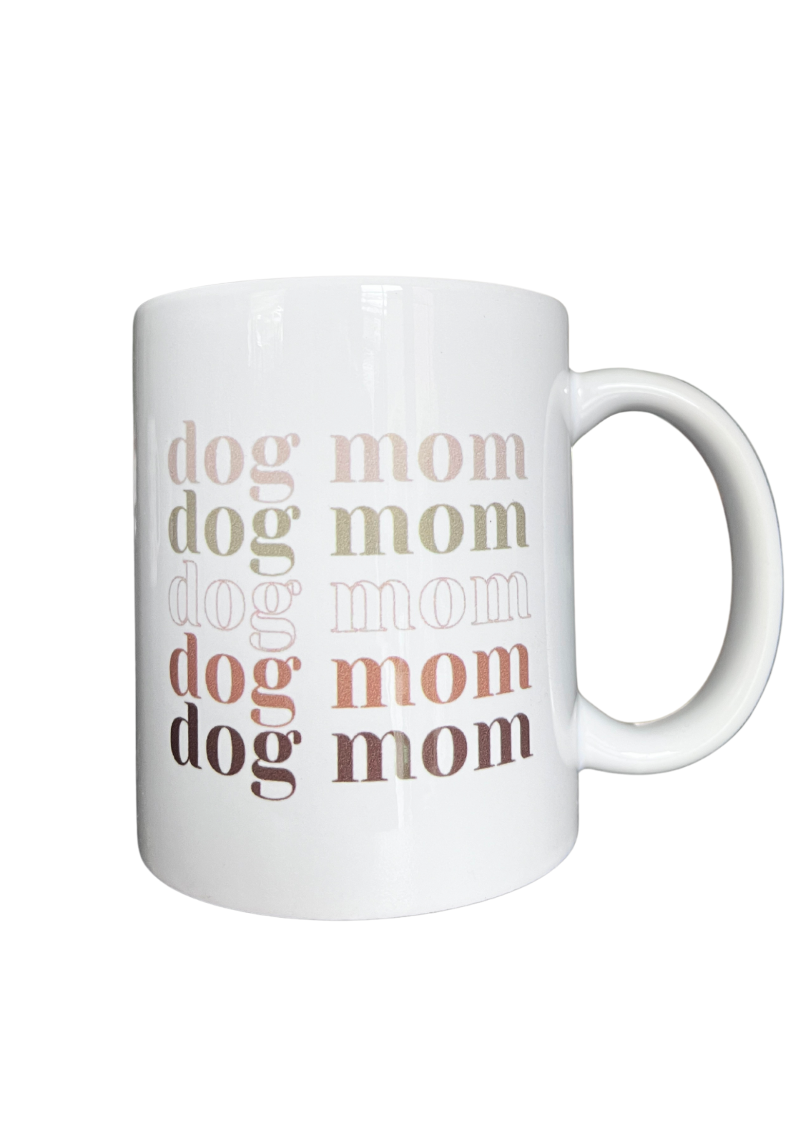 Dog mom boho mug