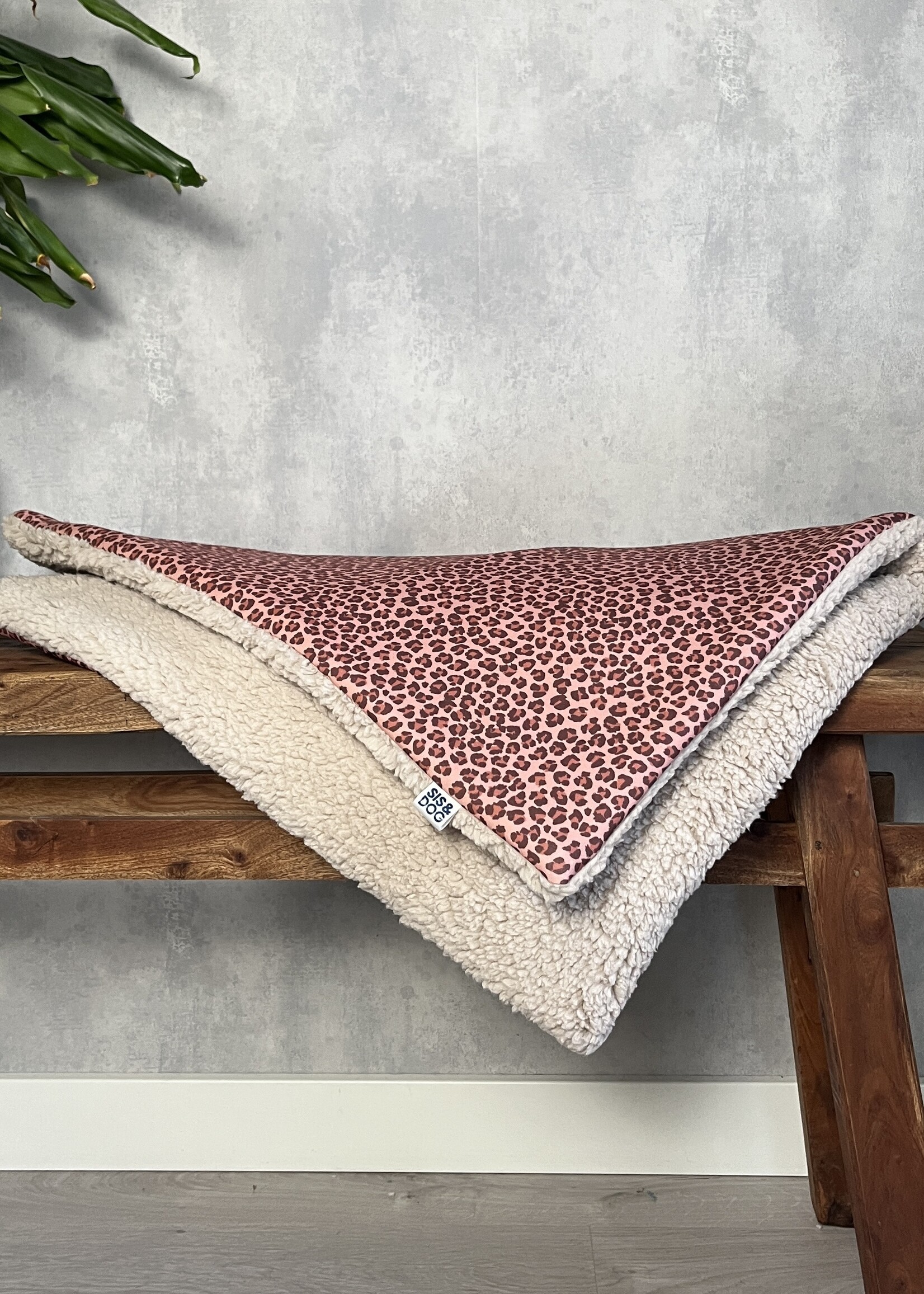 Wild thing dog sofa blanket