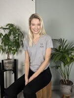 Grey dog mom - Size S