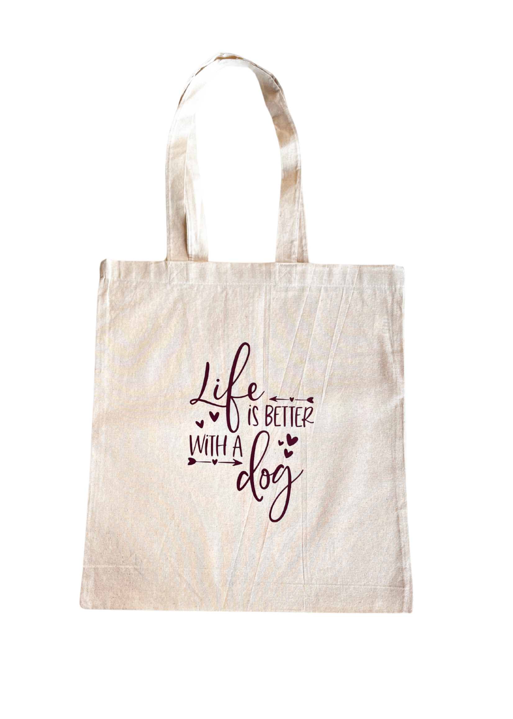 Life is better with a dog tas