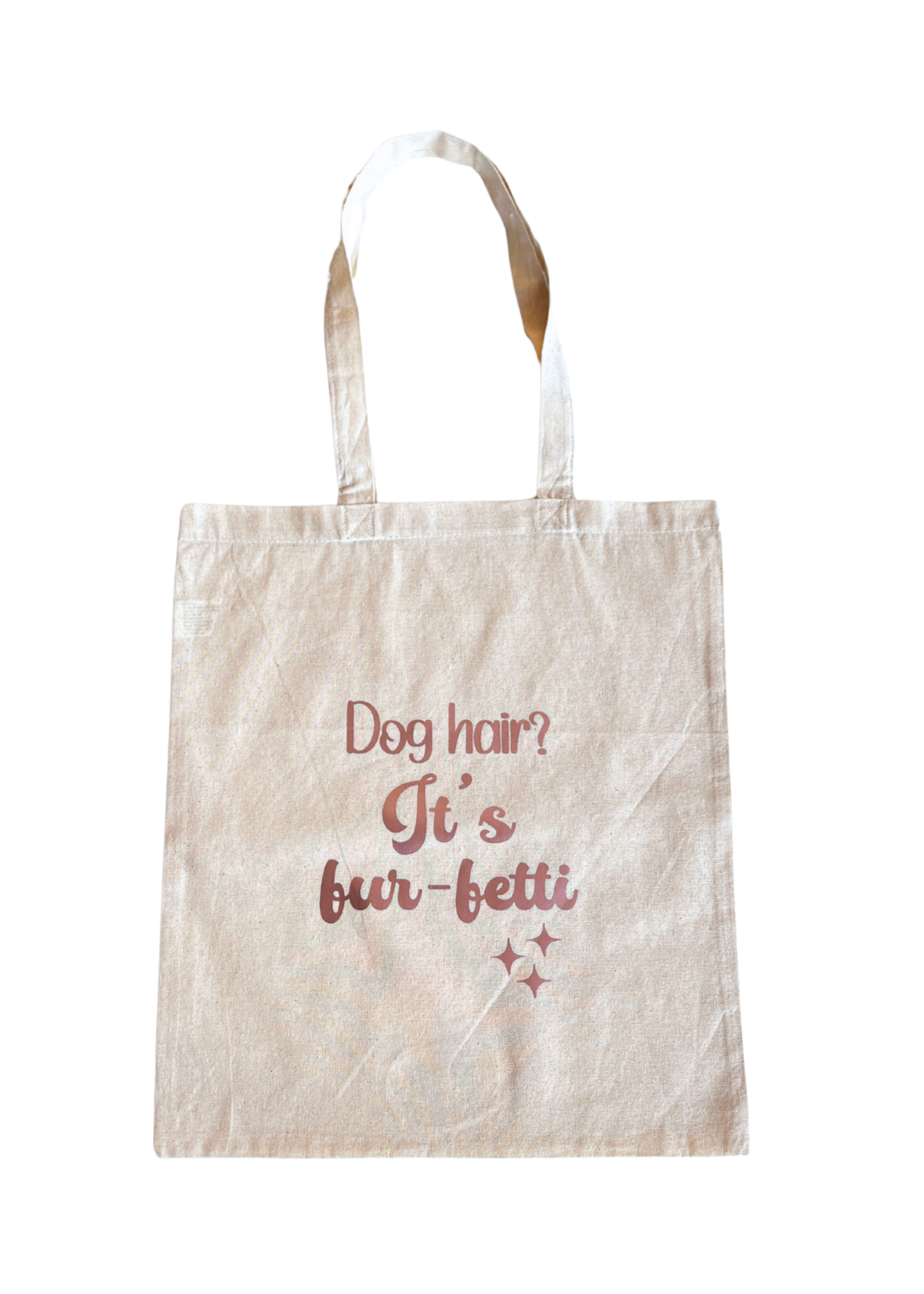 Dog hair? It's Fur-fetti tas