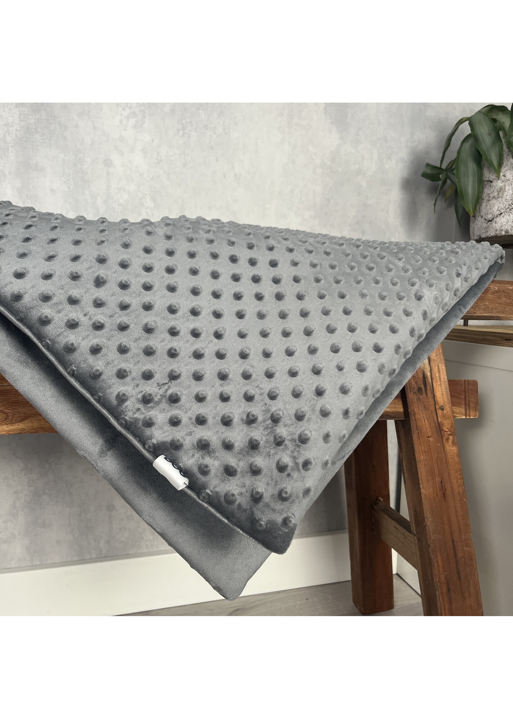 Grey sofablanket