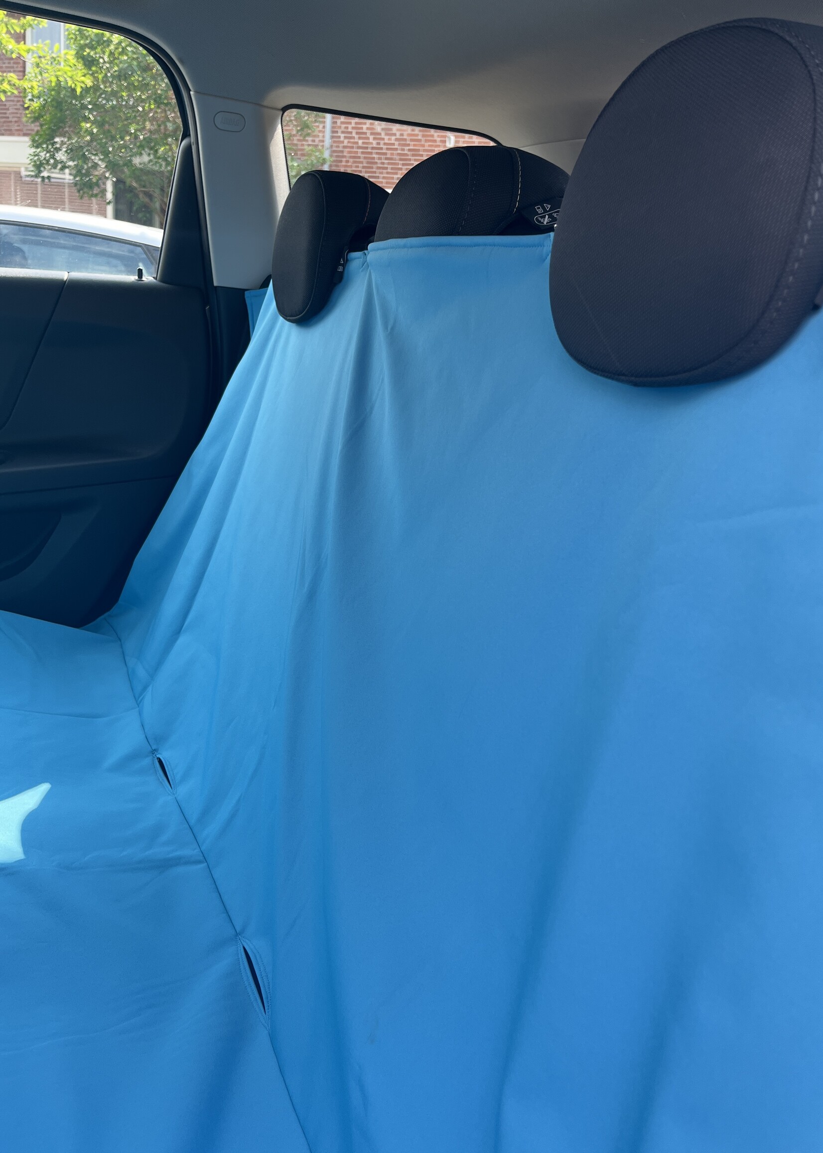 Backseat cover - Light blue