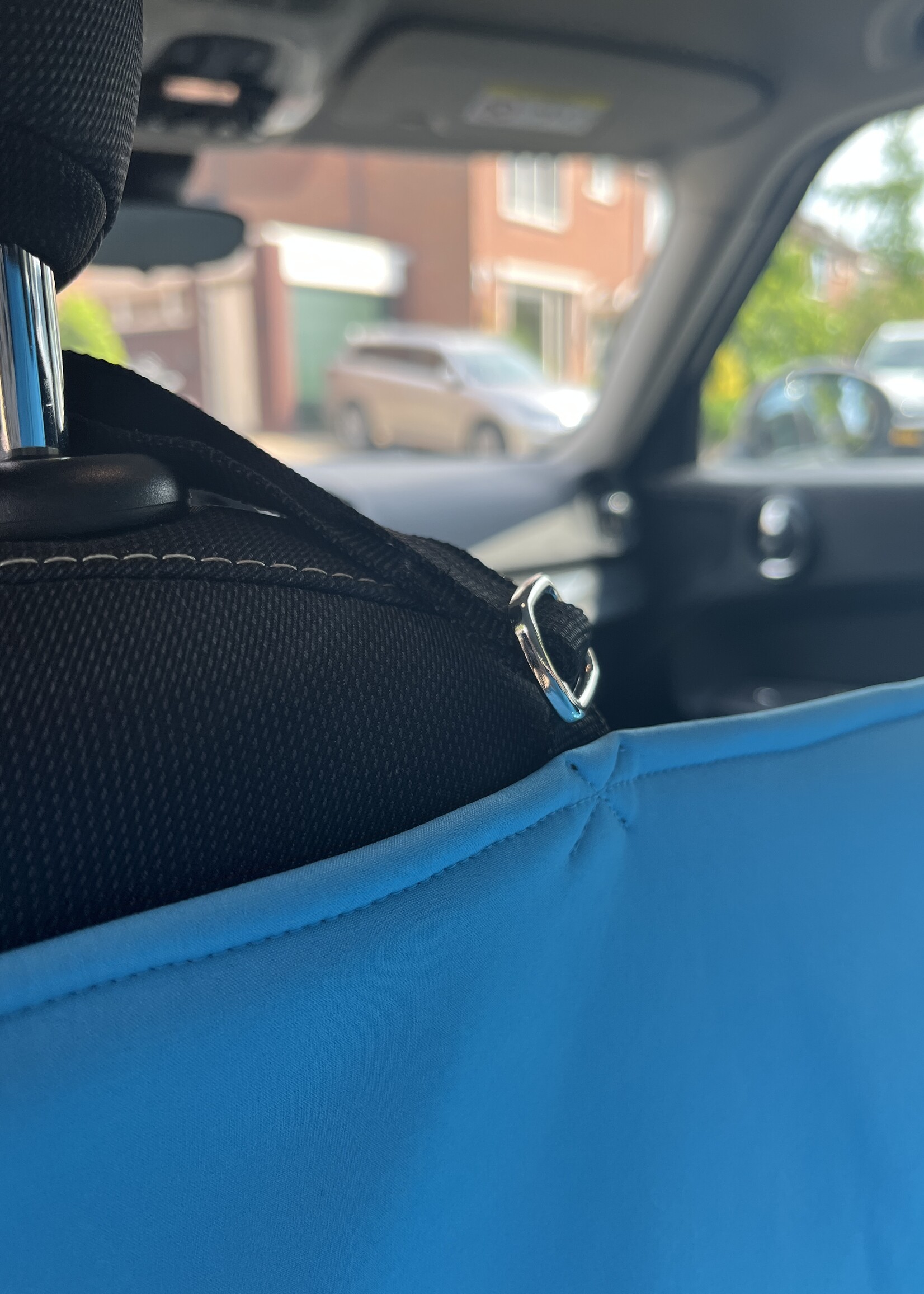 Backseat cover - Light blue