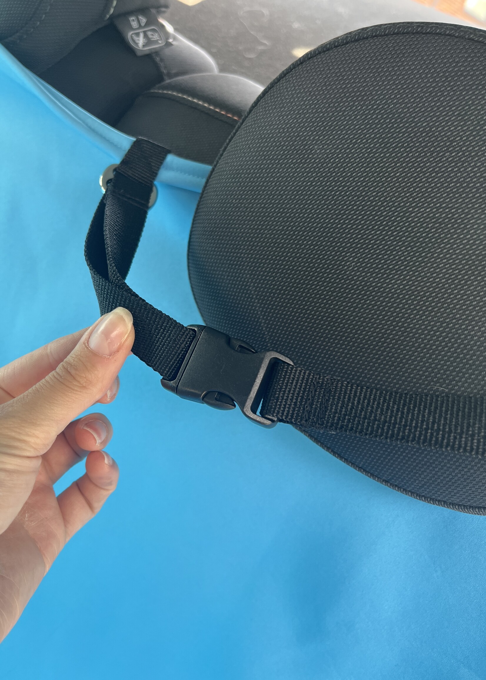Backseat cover - Light blue