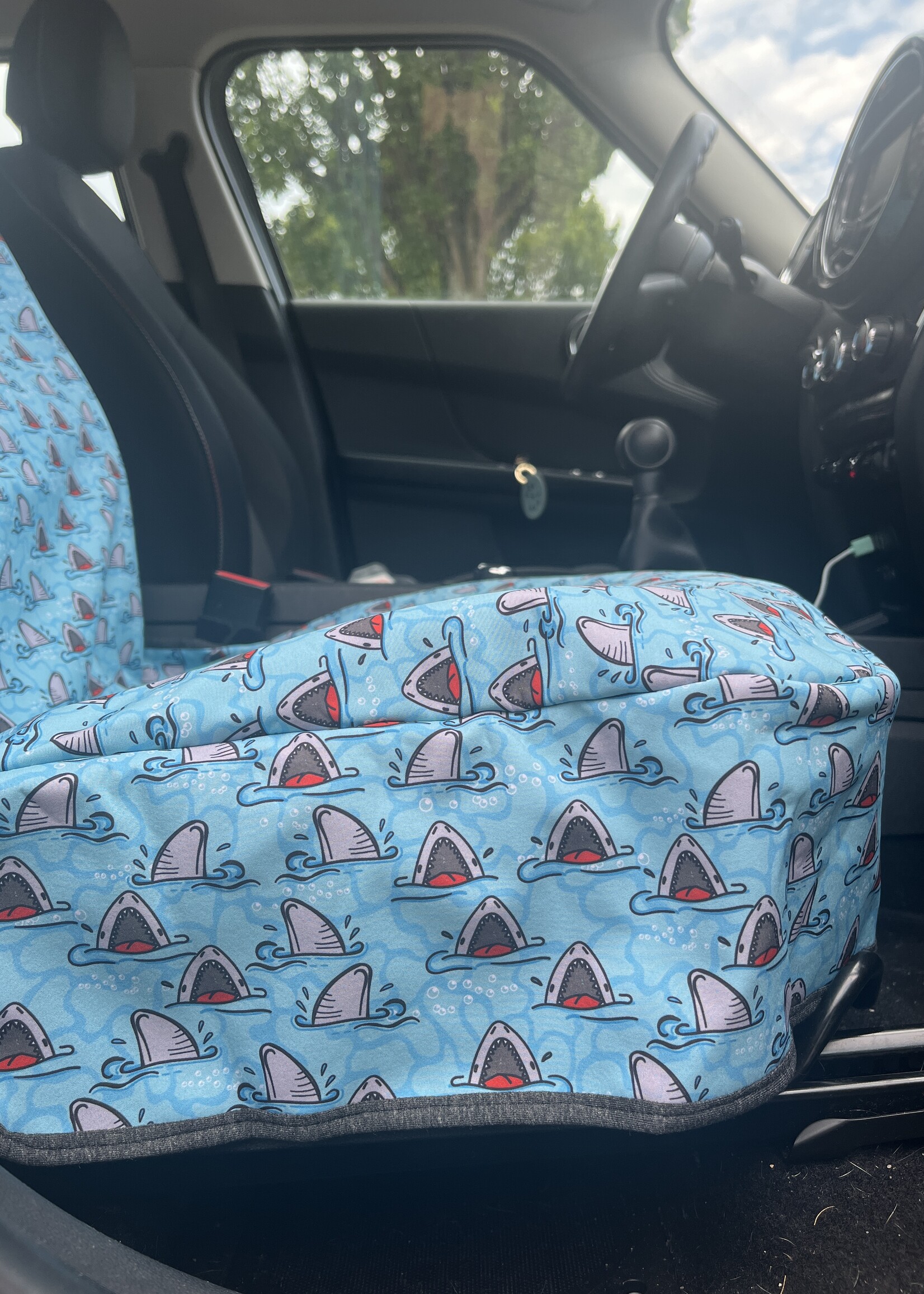 Stoel hoes - Baby Shark