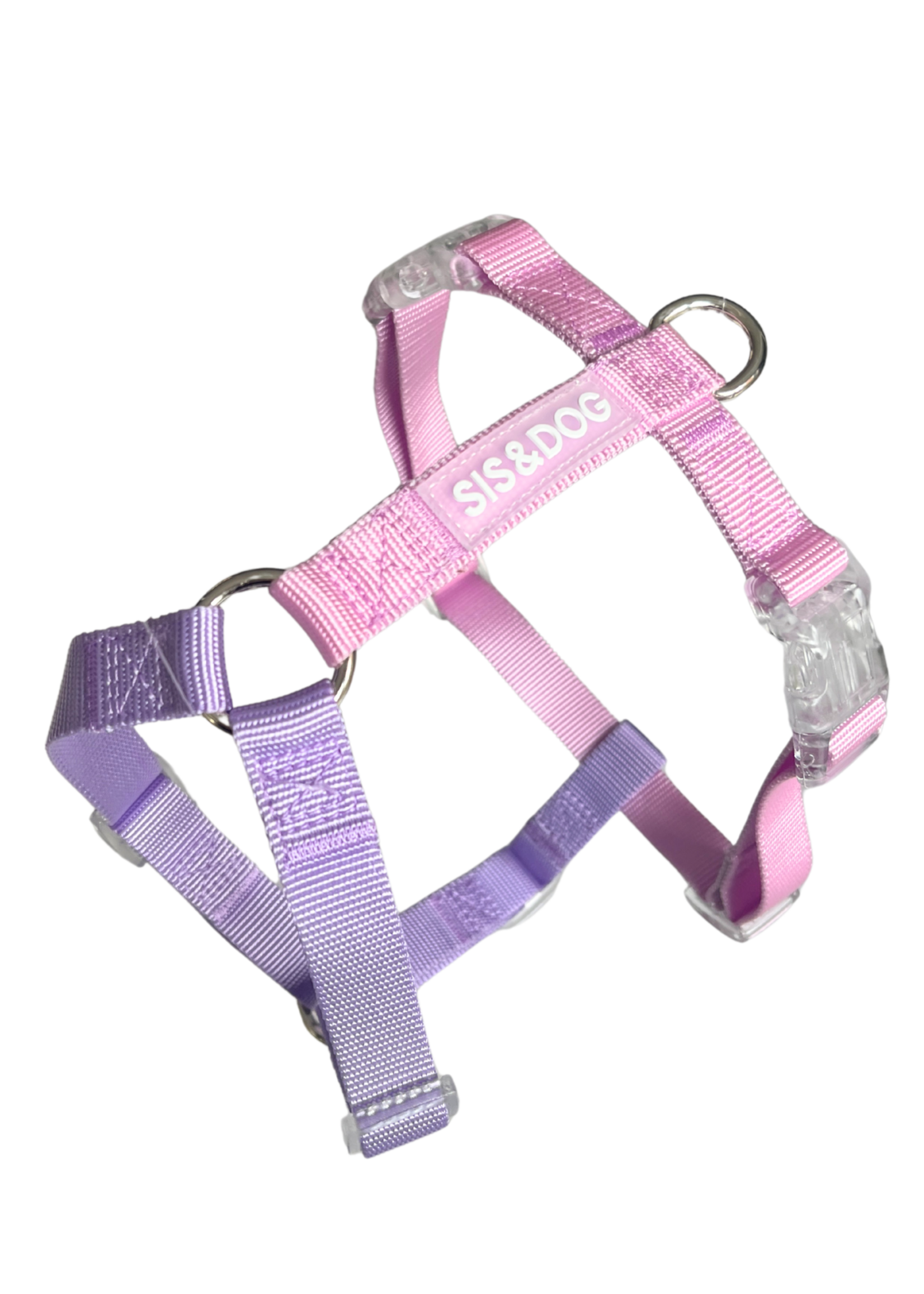 Roze/Lila honden harnas