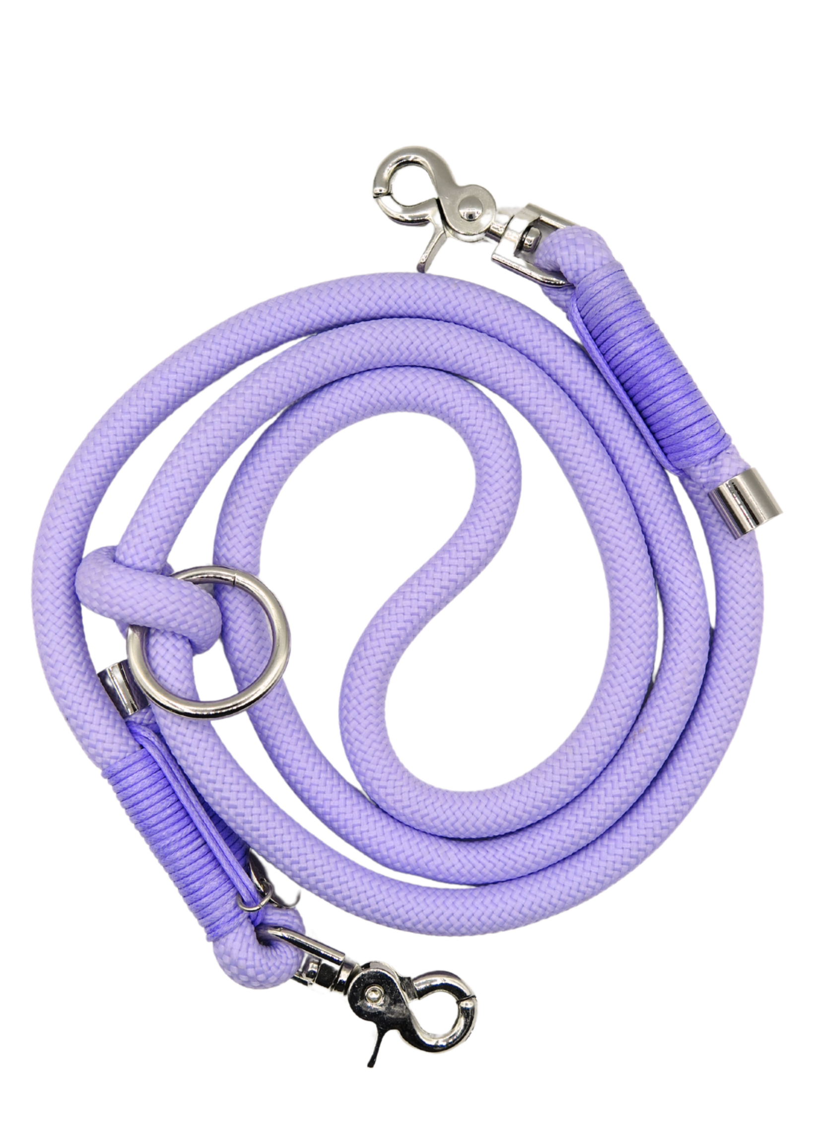Lilac dog leash short