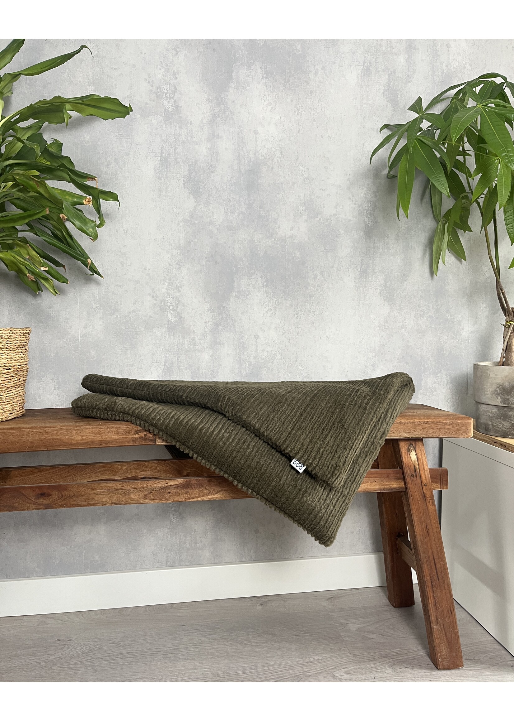 Hunter dog sofablanket