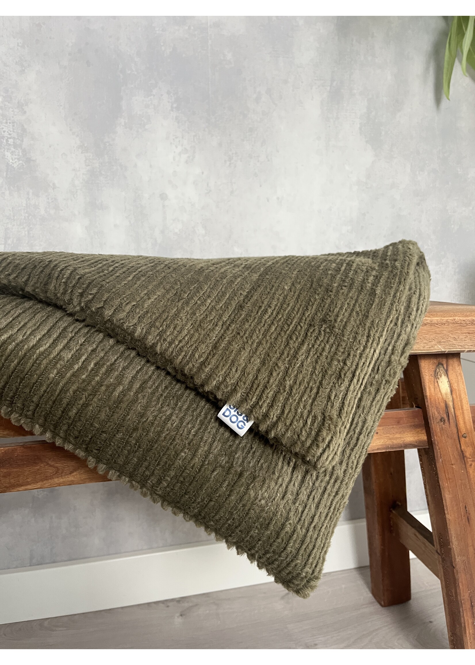 Hunter dog sofablanket