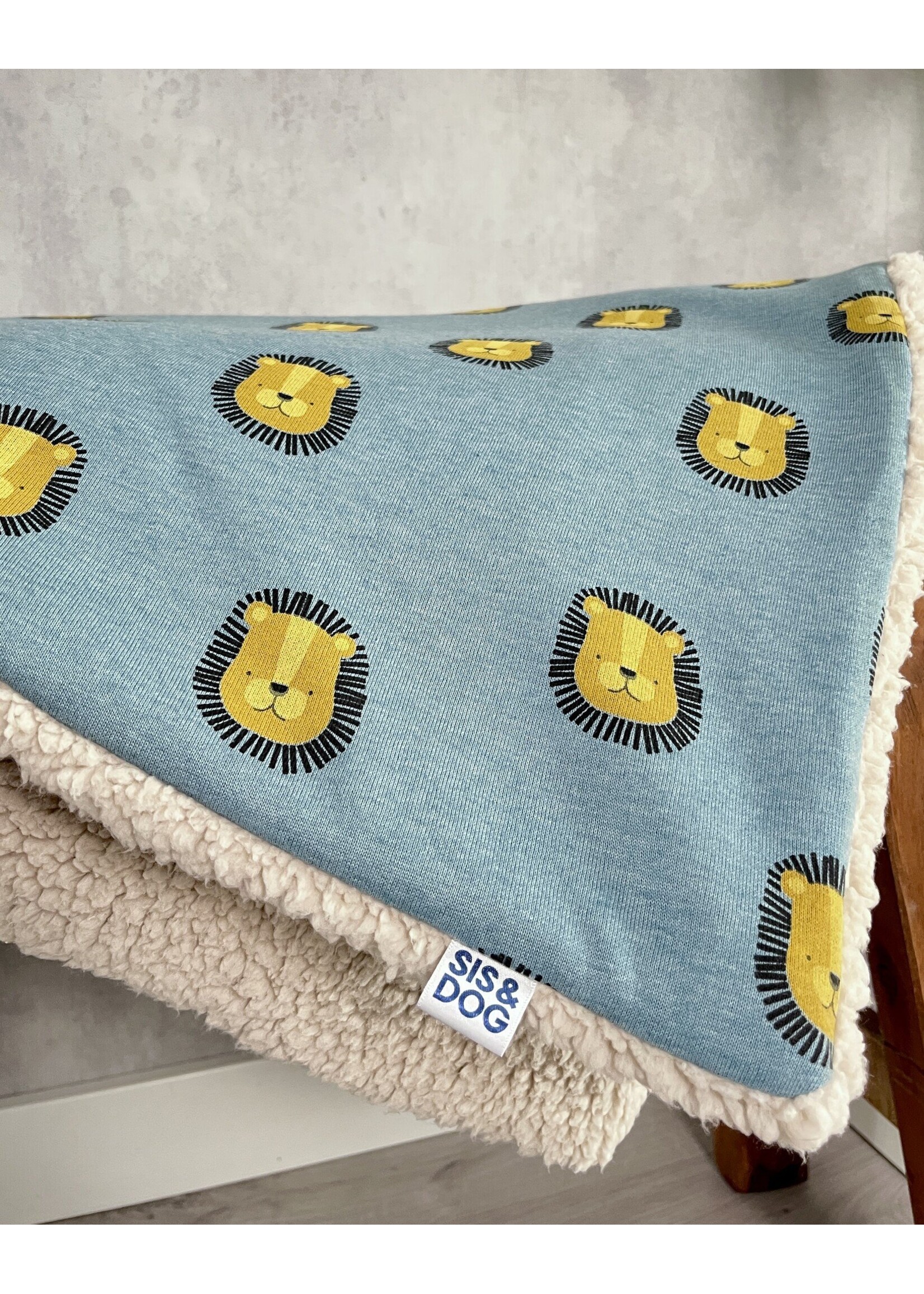 Lion honden bankkleed