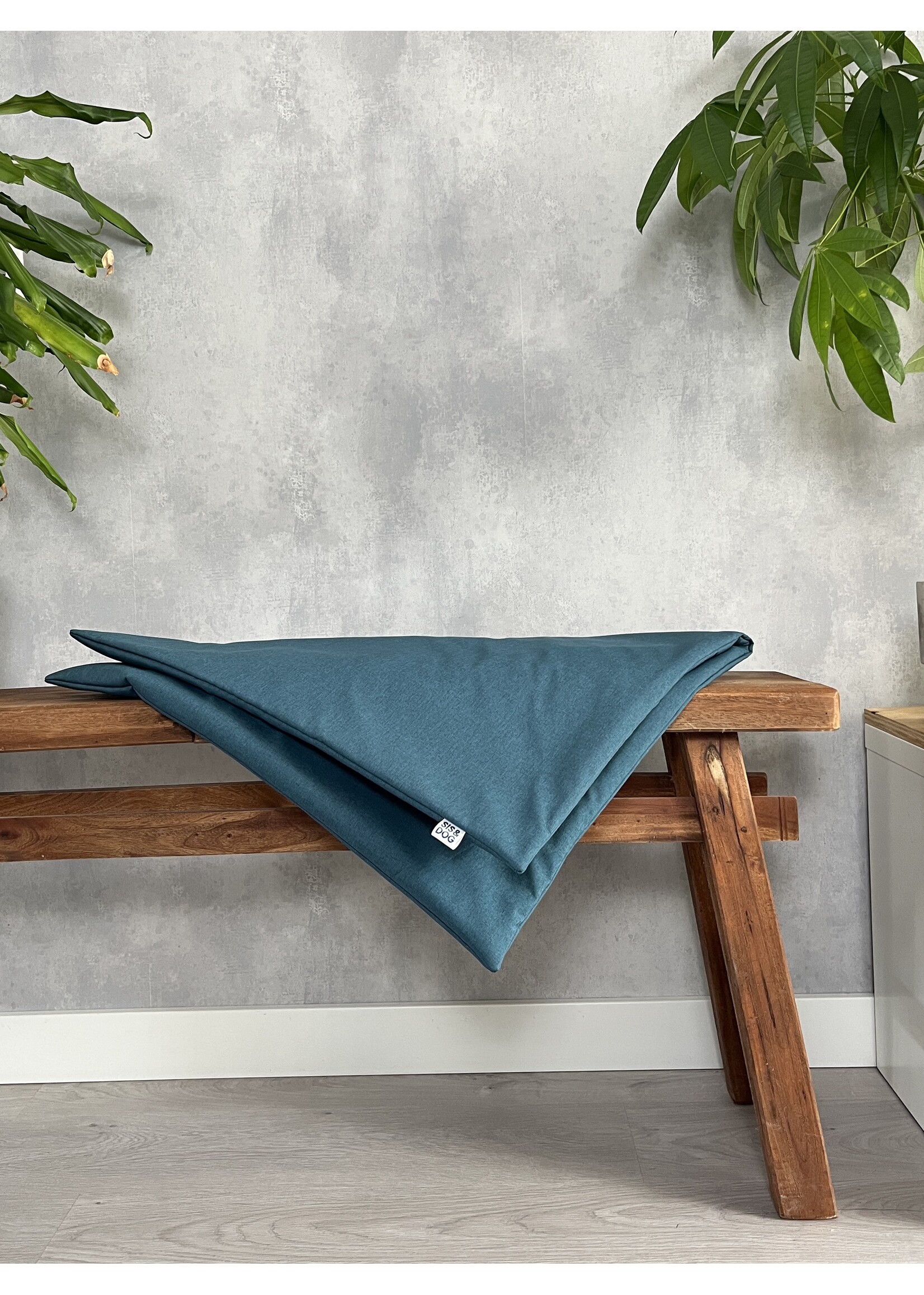 Adventure dog blanket Basic Petrol