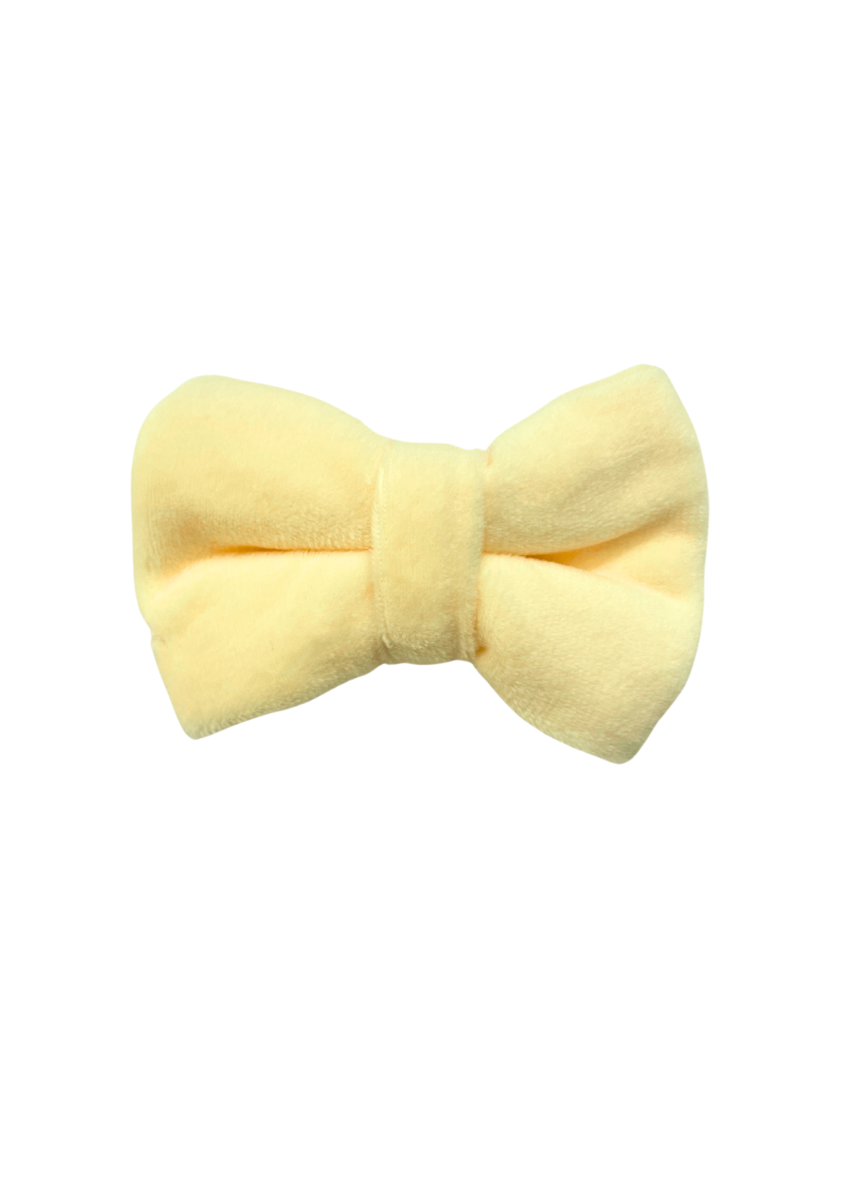 Butter Yellow honden bowtie