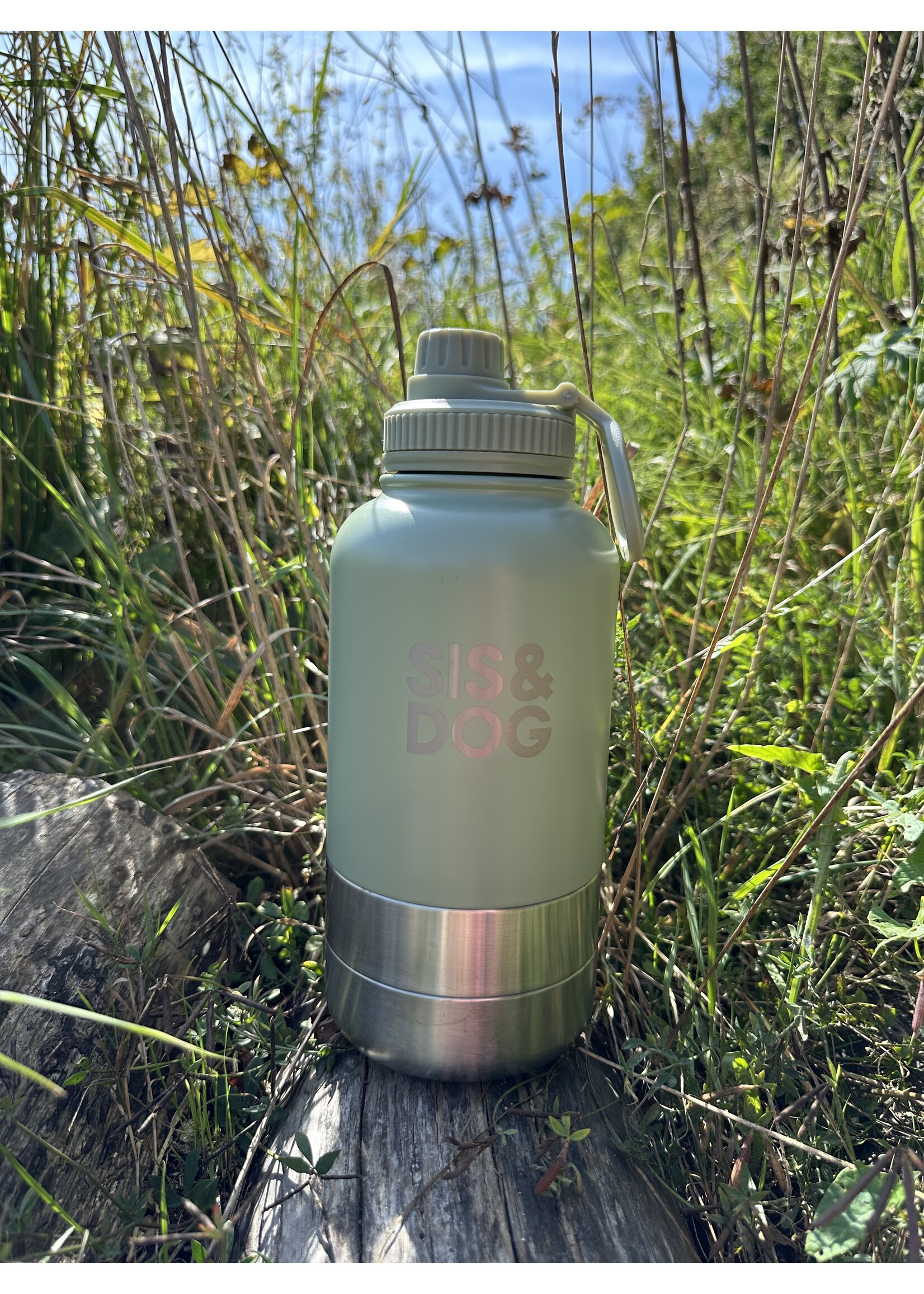 Waterbottle Powder Green