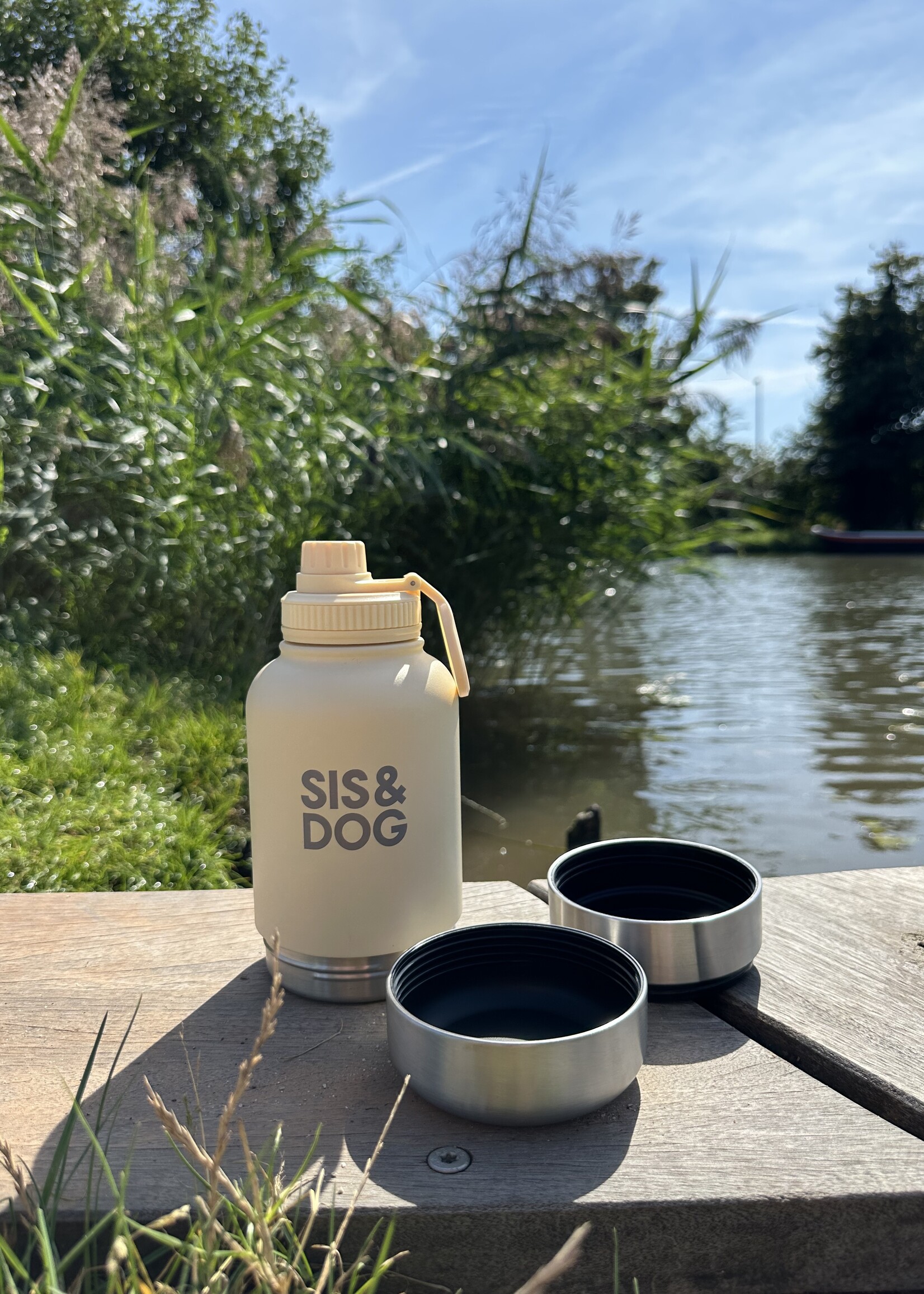 Powder Pink Waterfles