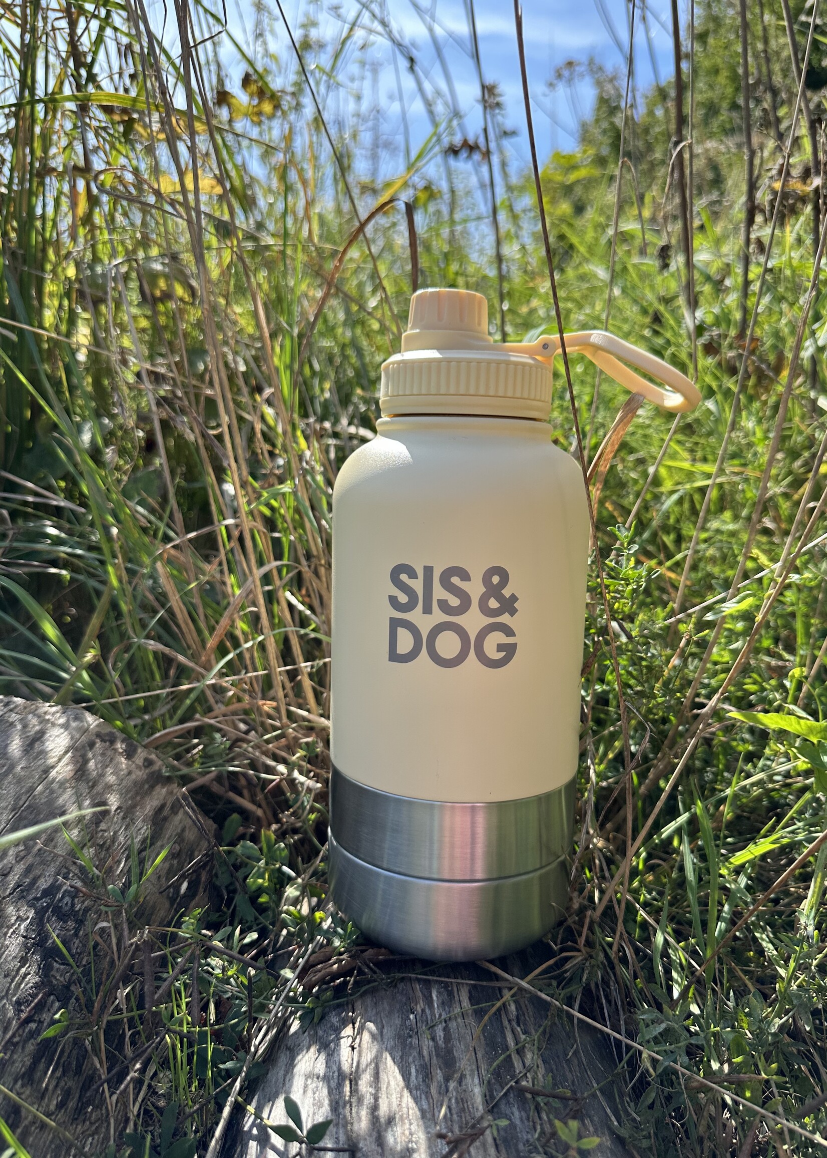 Powder Yellow waterbottle