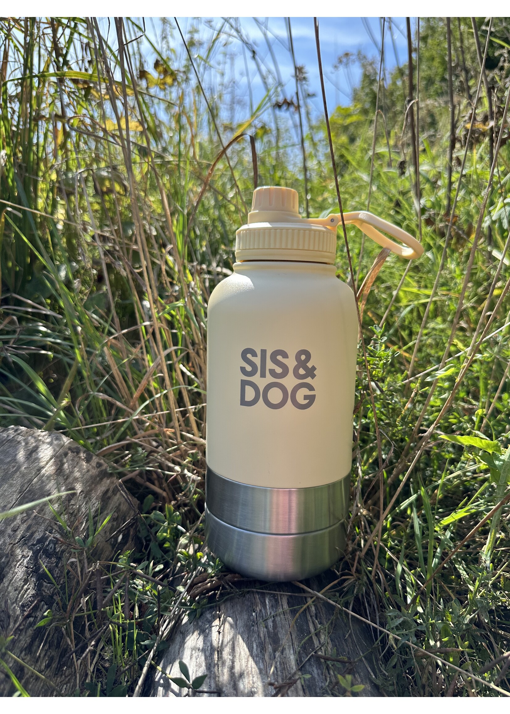 Powder Yellow waterbottle