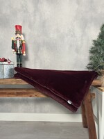 Dog Christmas blanket Bordeaux (1x S / 1x M)