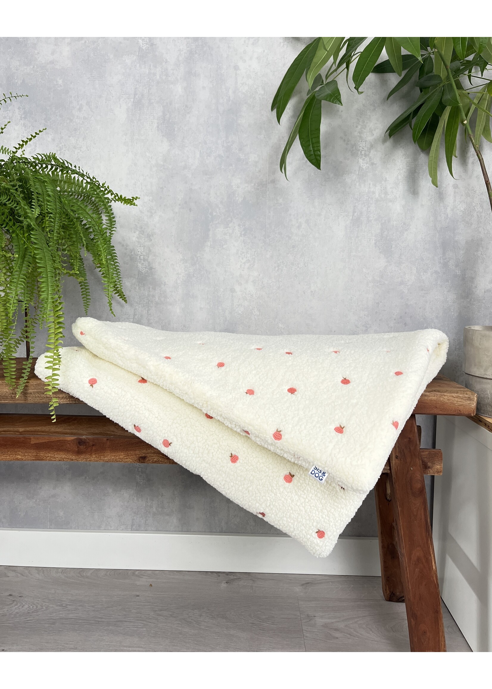 Peach dog blanket