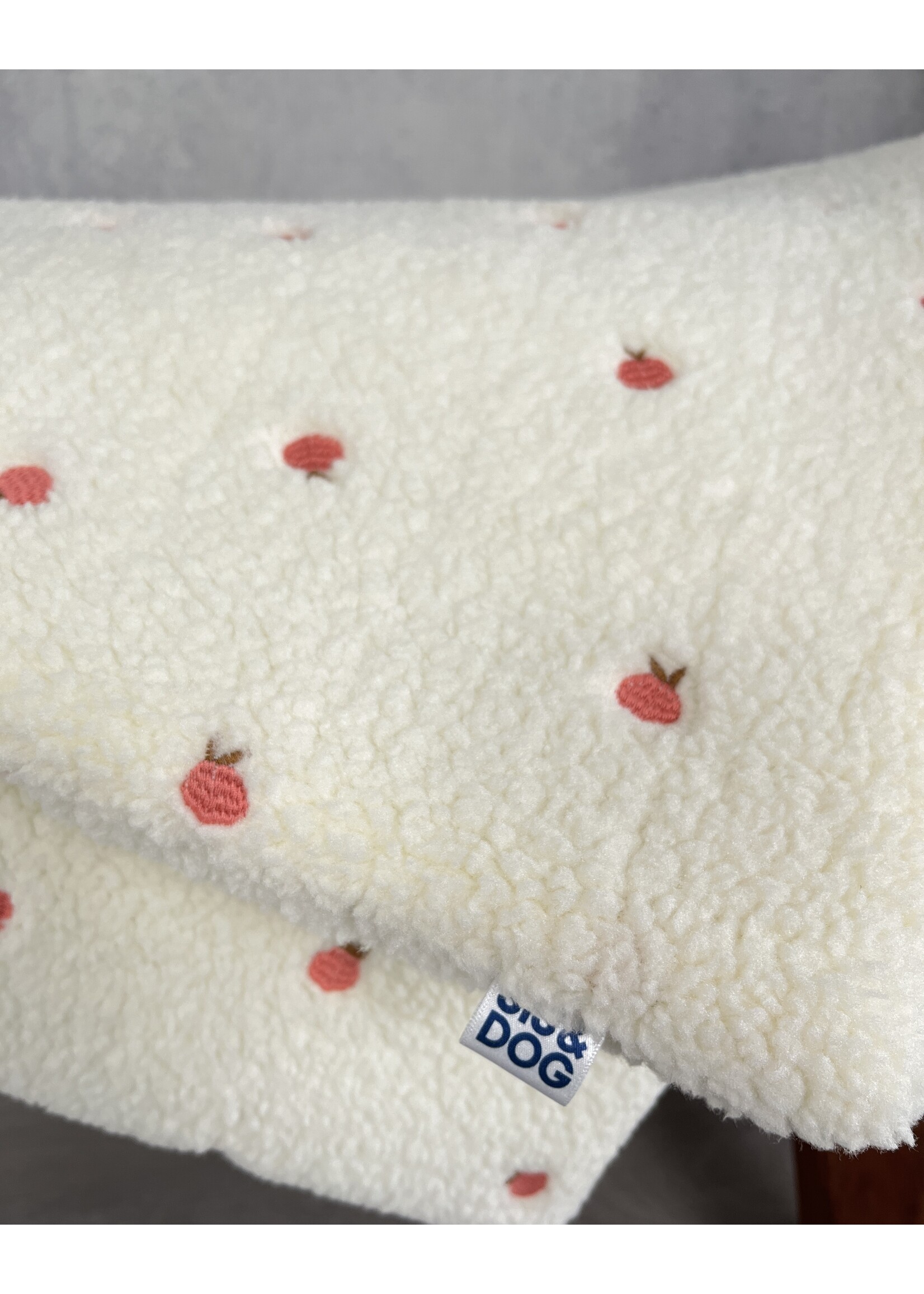 Peach dog blanket