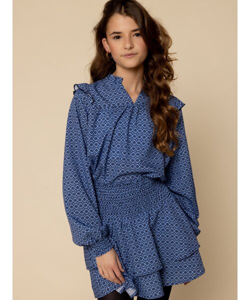 LOOXS 10sixteen Blouse Print Blue