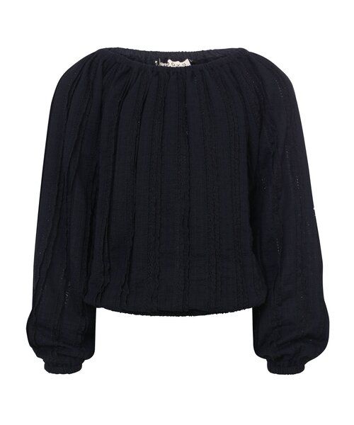 LOOXS 10sixteen Navy Lace Top