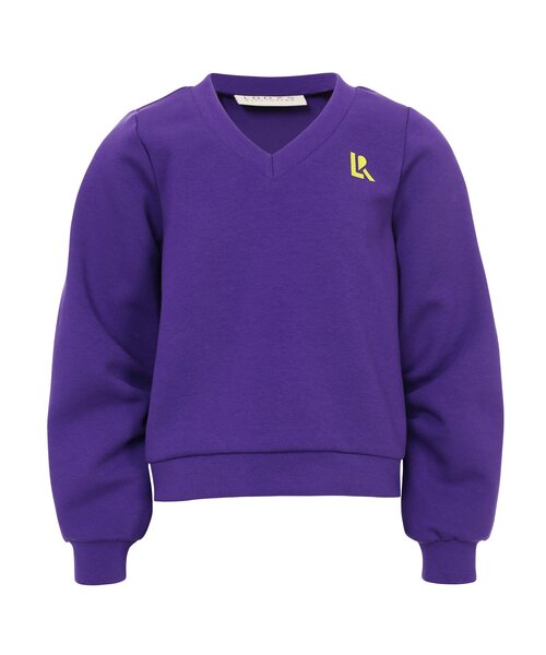 LOOXS 10sixteen Paarse sweater V-hals Scuba