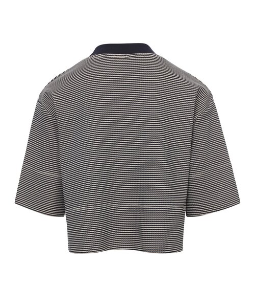 LOOXS 10sixteen T-shirt Navy Mini Streep