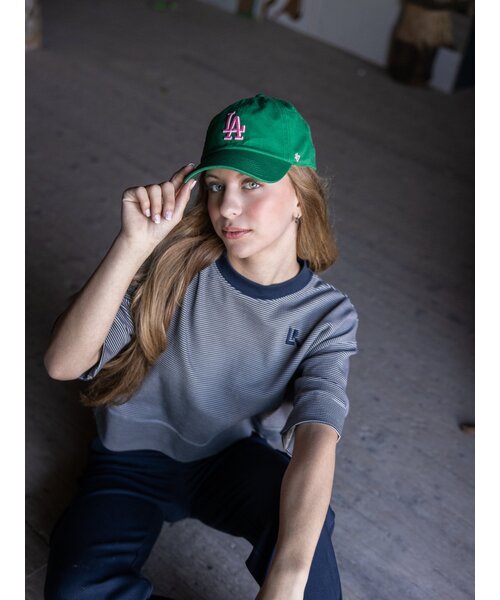 LOOXS 10sixteen T-shirt Navy Mini Streep