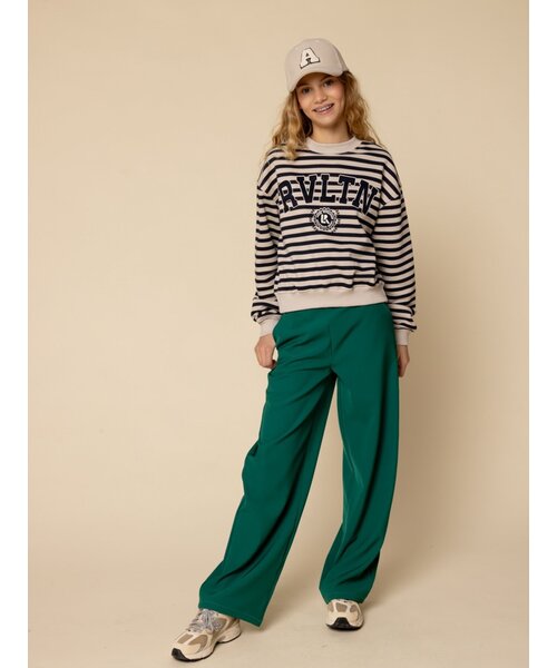 LOOXS 10sixteen Pantalon wide leg Clover Green