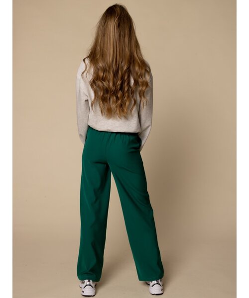 LOOXS 10sixteen Pantalon wide leg Clover Green