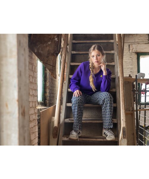 LOOXS 10sixteen Wide leg Clover Jaquard