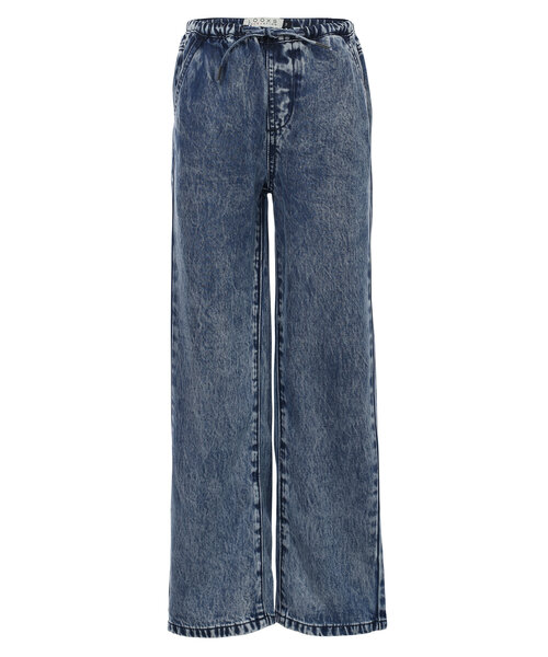 LOOXS 10sixteen Denim lyocell broek wide leg.