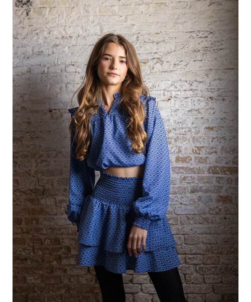 LOOXS 10sixteen Skort Print Blue