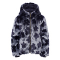 LOOXS Little Reversibel winterjas Imitatie Bont Navy